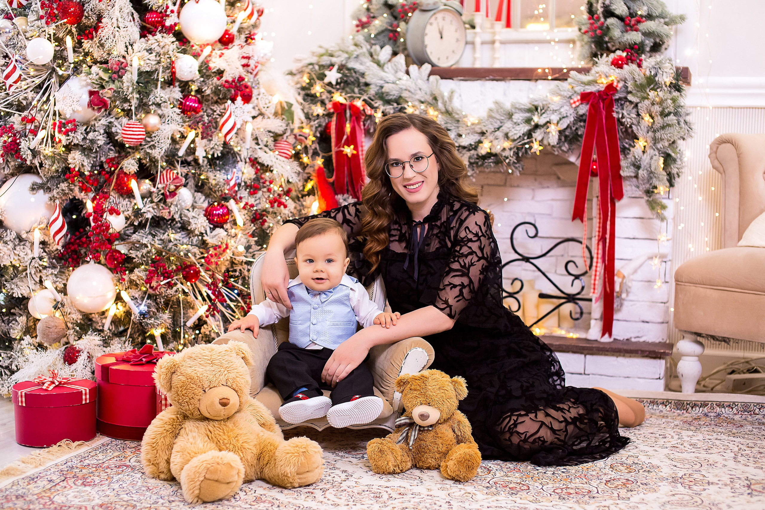 Новогодняя съемка. Свадебный и семейный фотограф/видеограф в Краснодаре Наталья Осинская