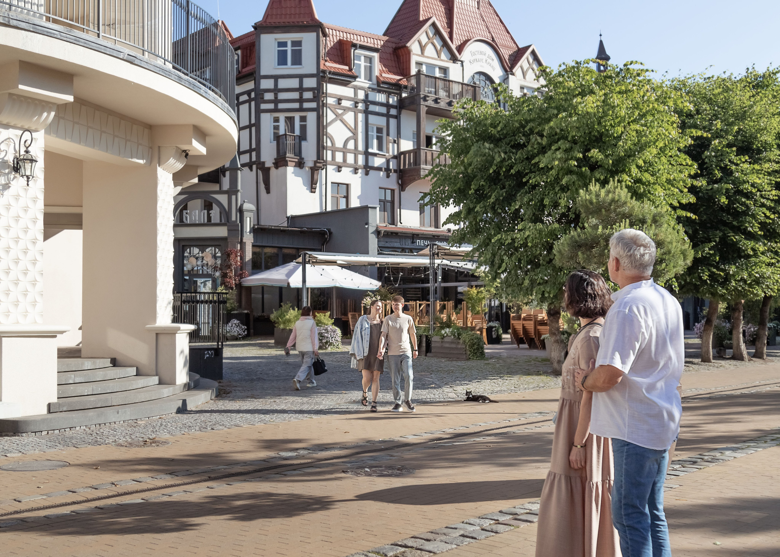 Вместе весело шагать! :). Фотограф Зеленоградск Лиана Сопина