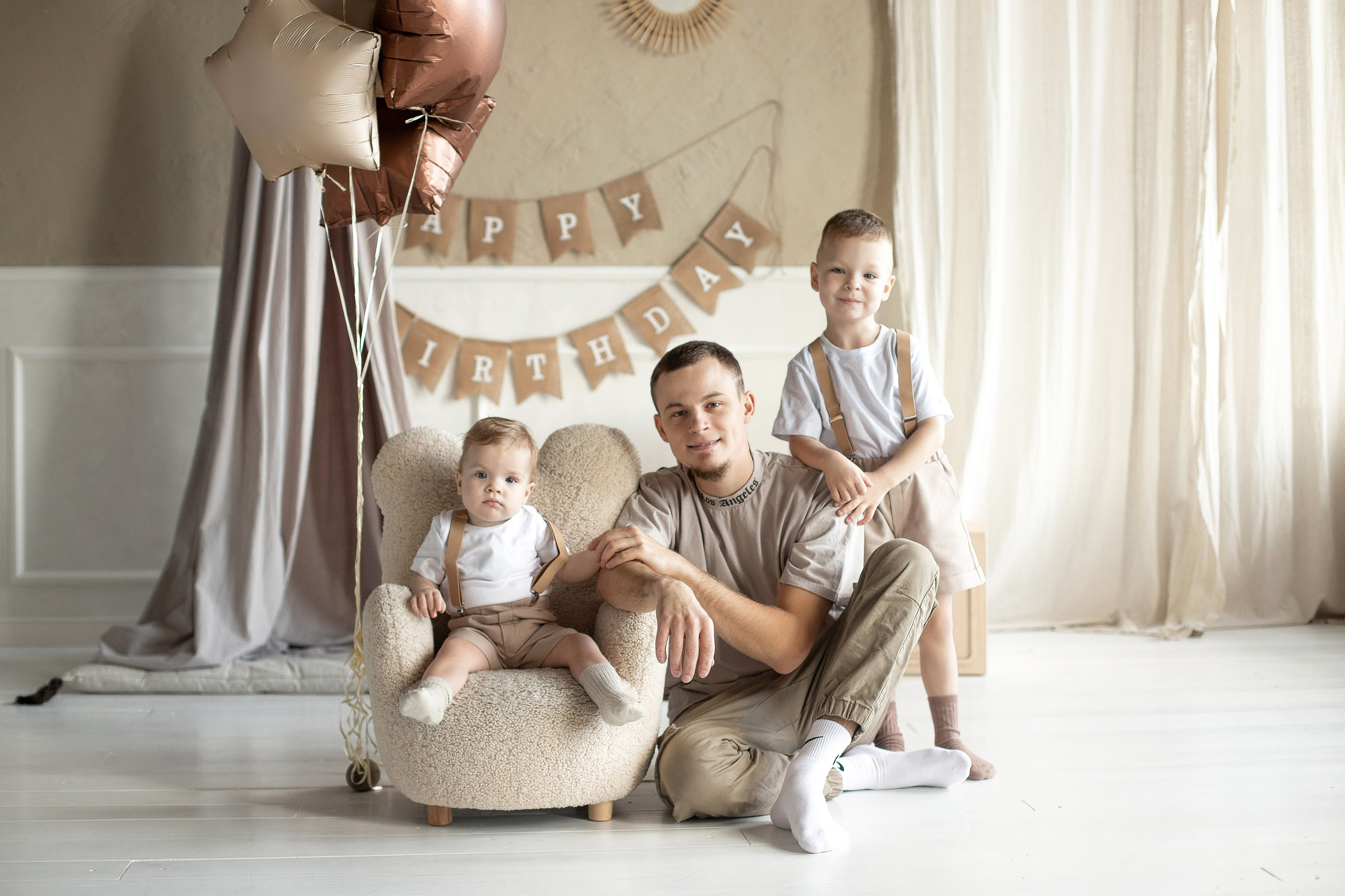 Годик малышу. Семейный и детский фотограф в Красноярске Анна Маюрова