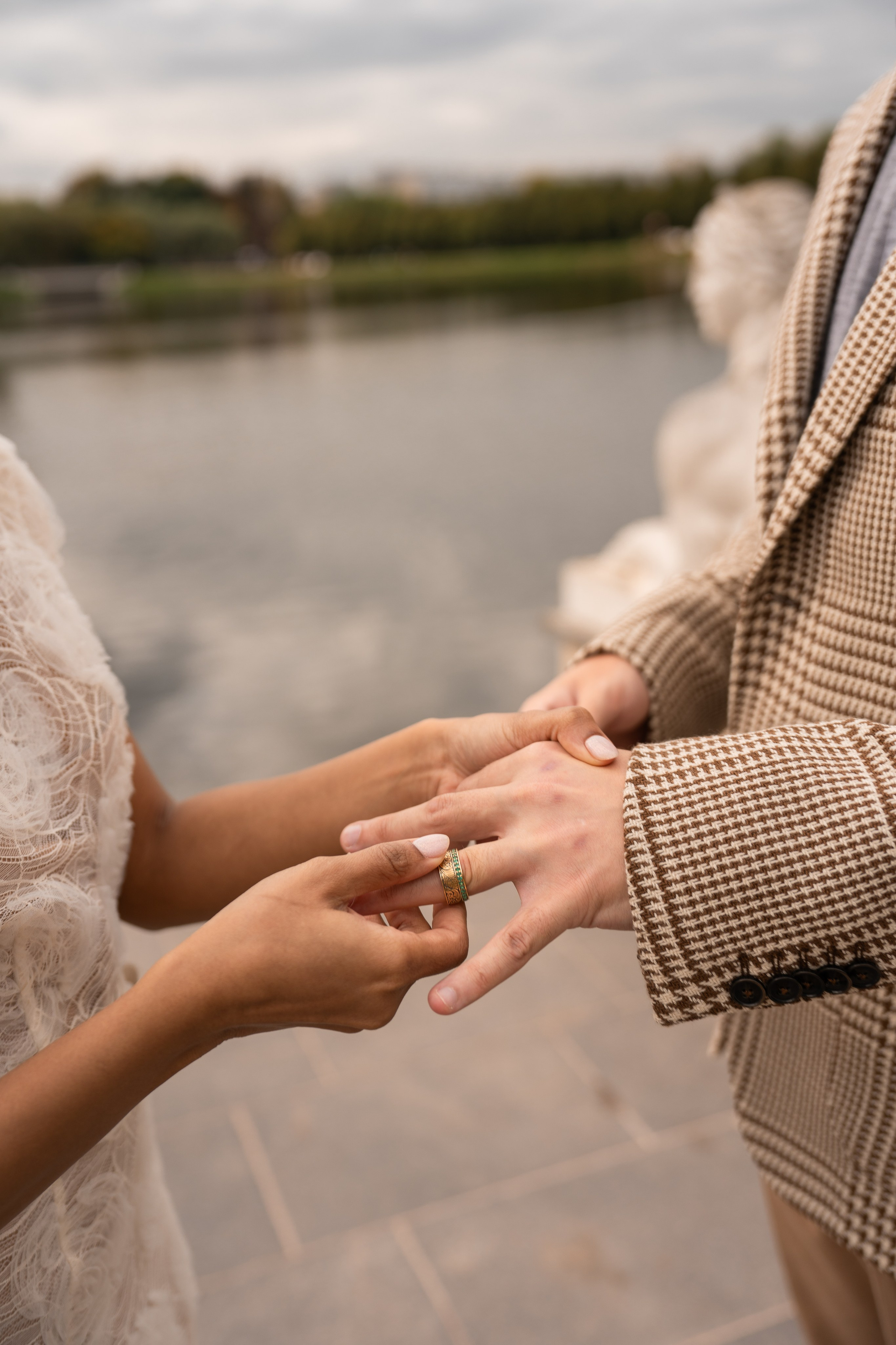 Максим и Харша, Царицыно. Свадебный фотограф в Москве Анна Полушина