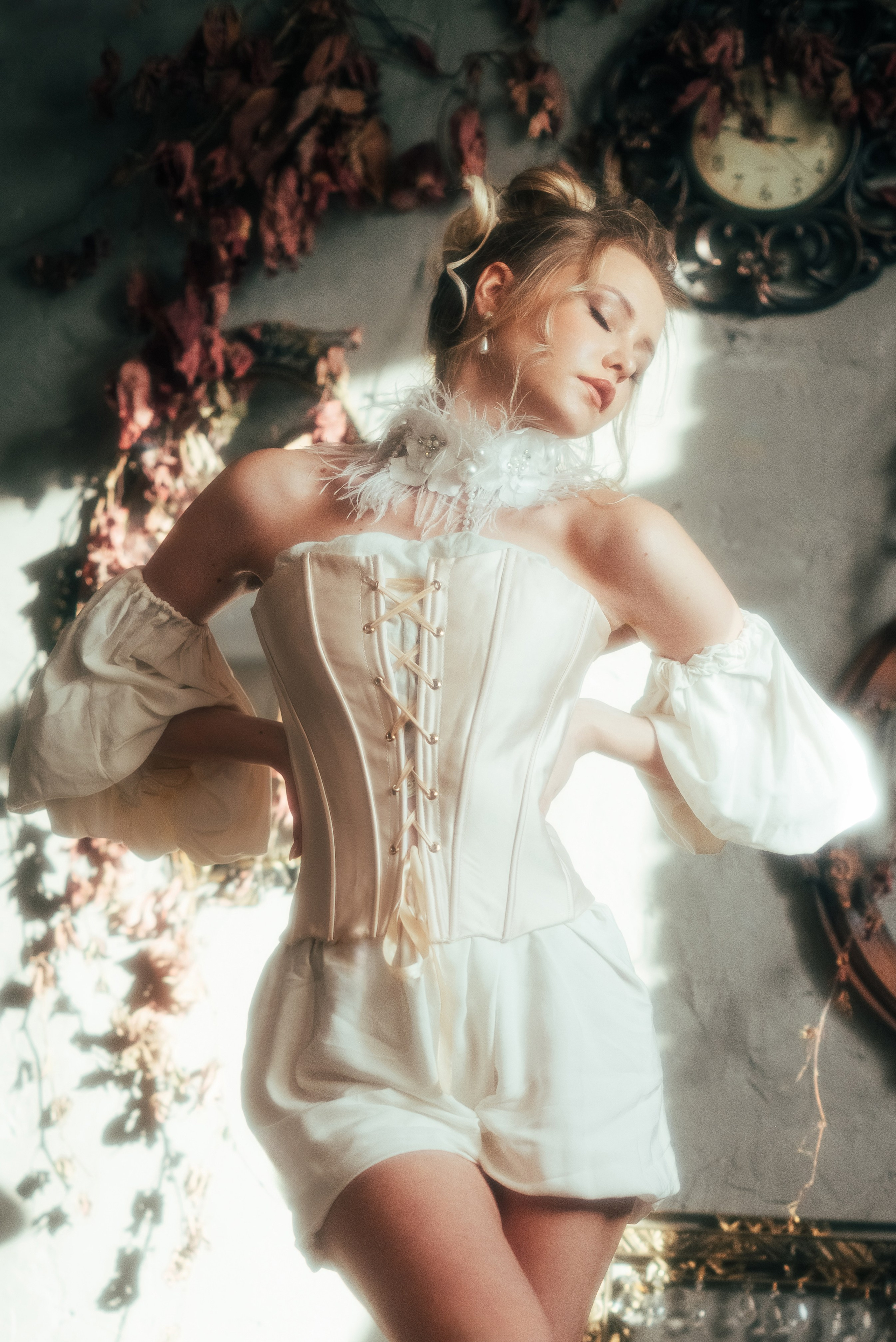 Фотосессия с дымом античном стиле Кемерово