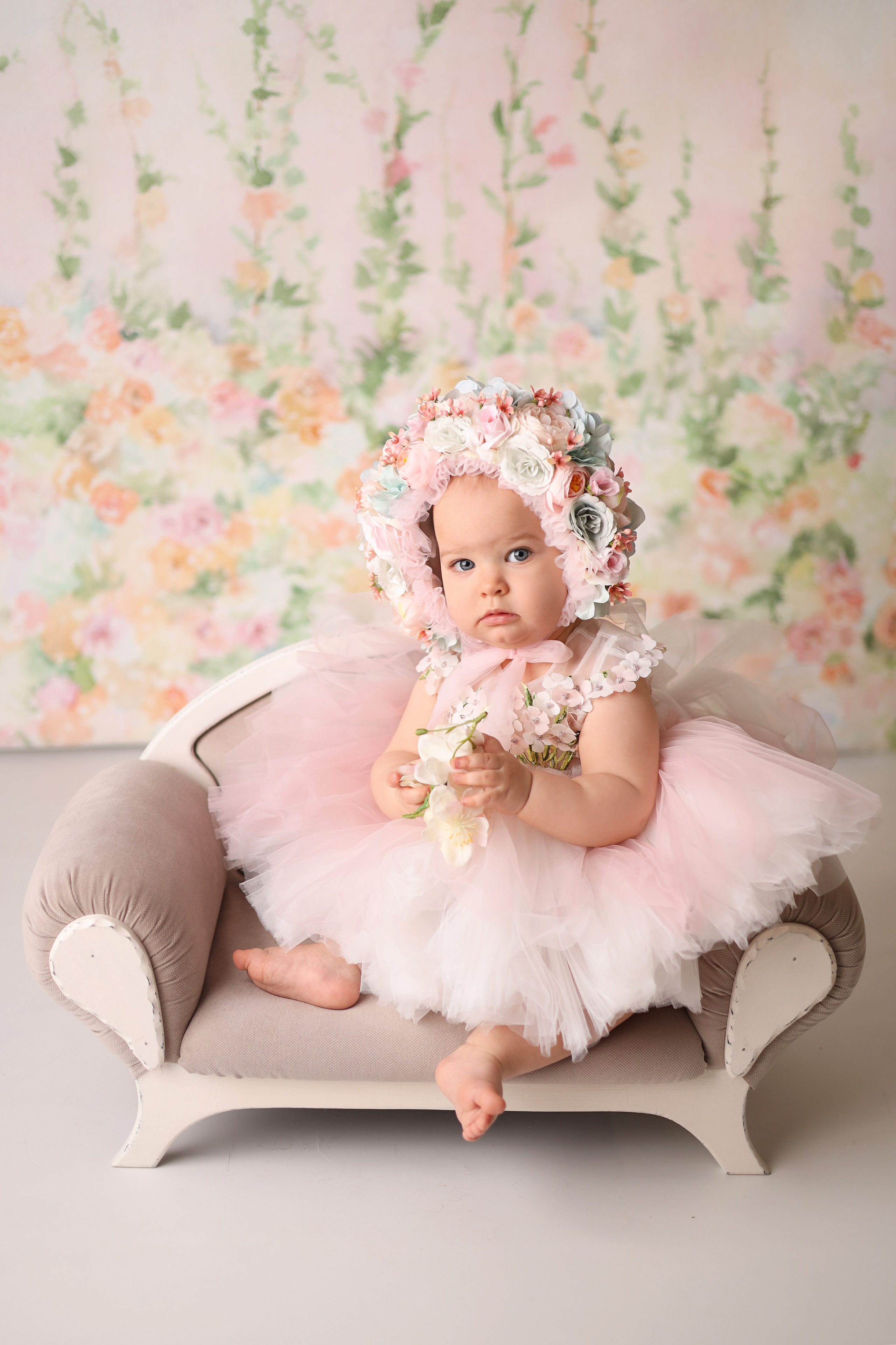 Маше 1 годик. Фотограф новорожденных Москва. Ньюборн фотограф Москва