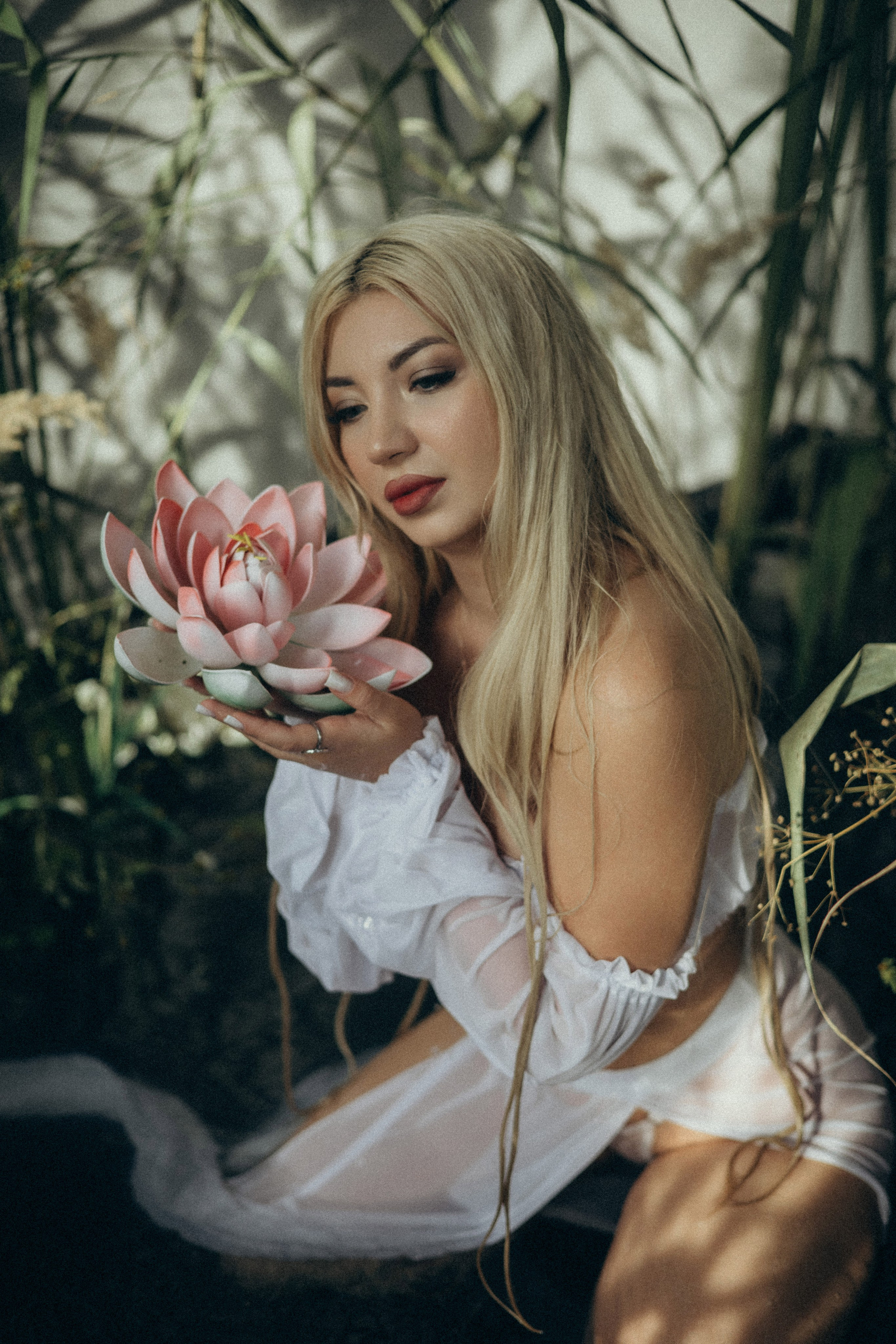 Даша и кувшинки. Портретный и семейный фотограф в Воронеже Ксения Ремизова