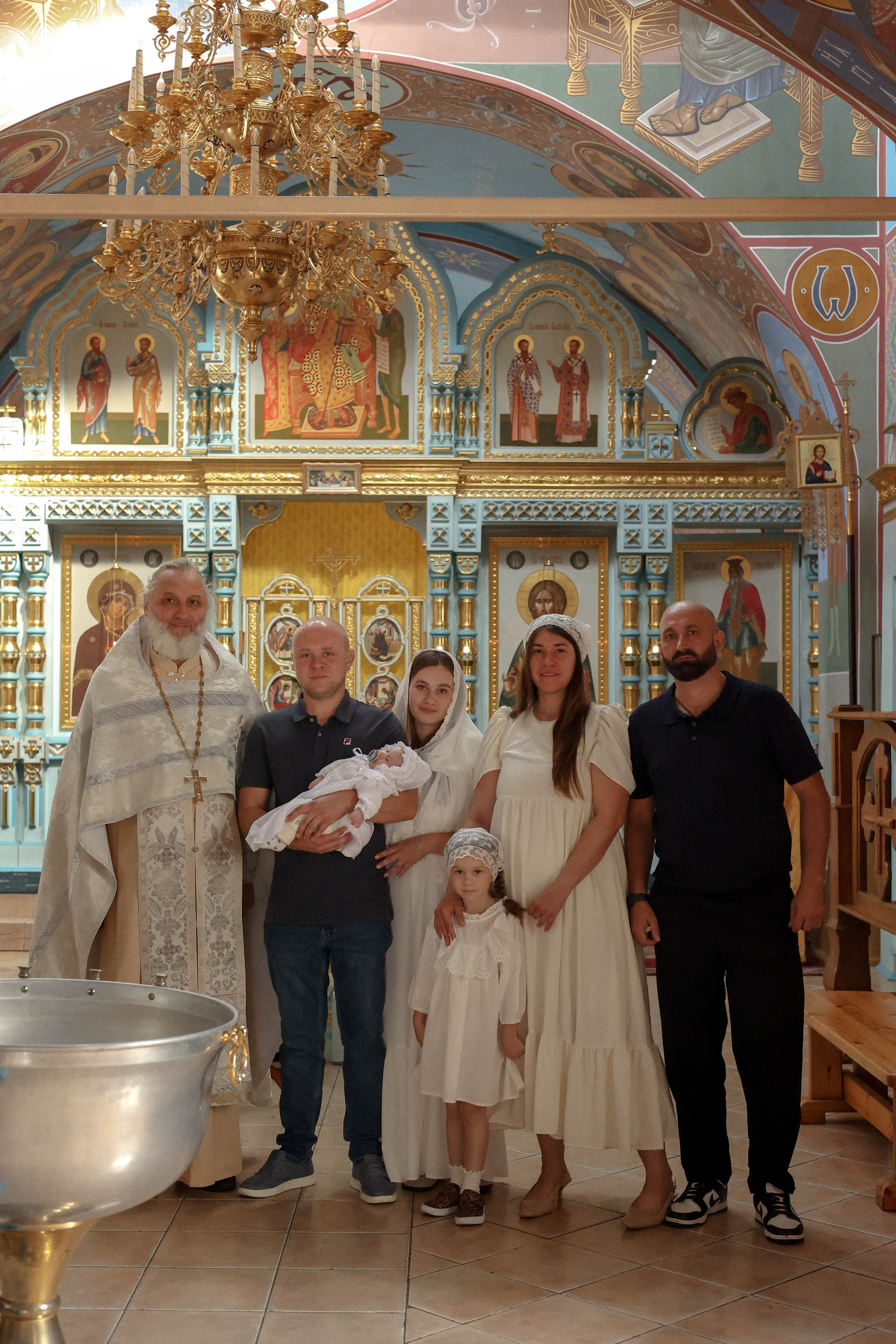 Крещение Софии. Фотограф Анастасия Кувшинова Москва