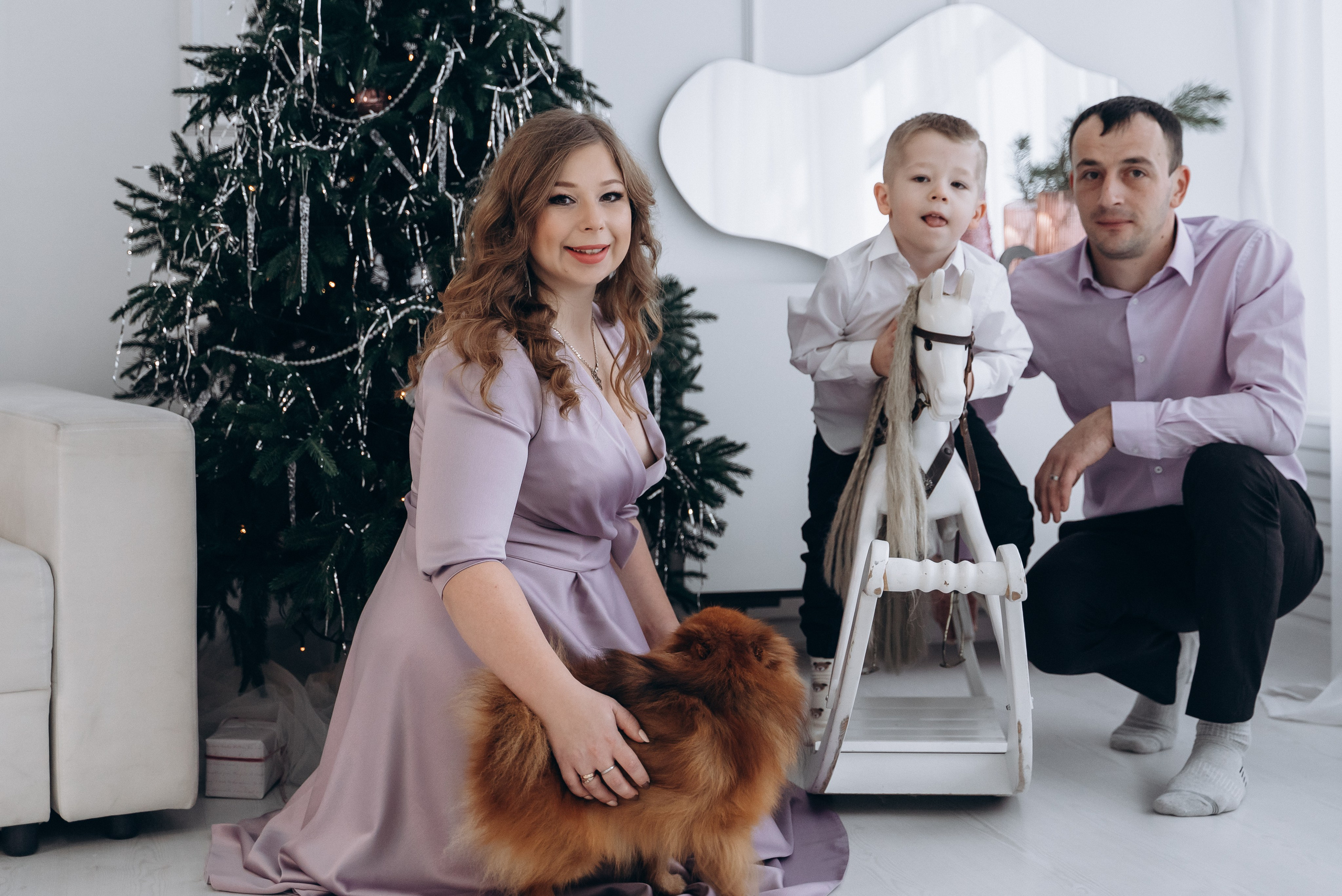 Новогодняя для Веры 2 часть. Семейный фотограф в Минске Дарья Дреко