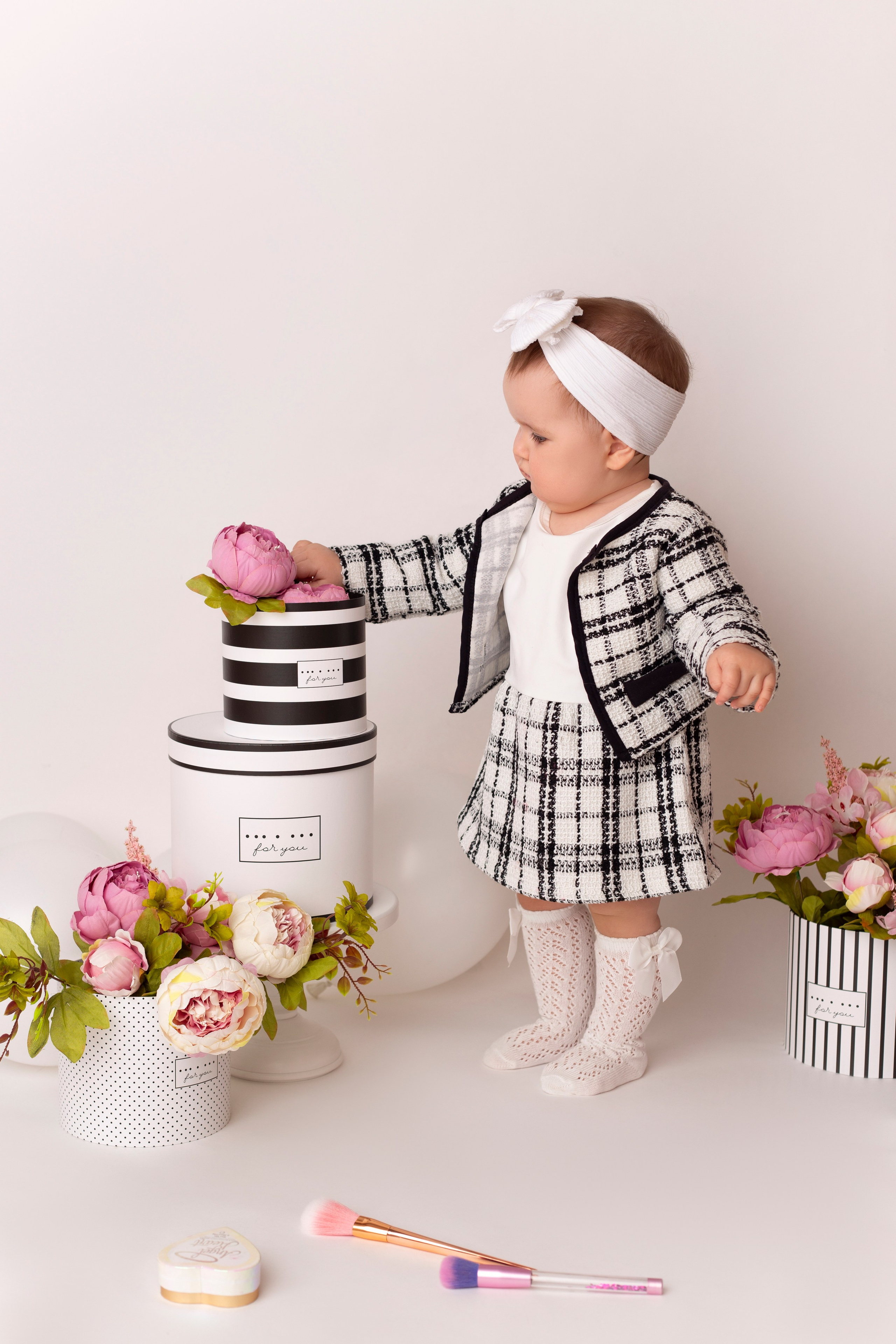 Проект «Годовасие» (12 месяцев). Фотограф новорожденных и детский фотограф в Радужном Васильева Елена