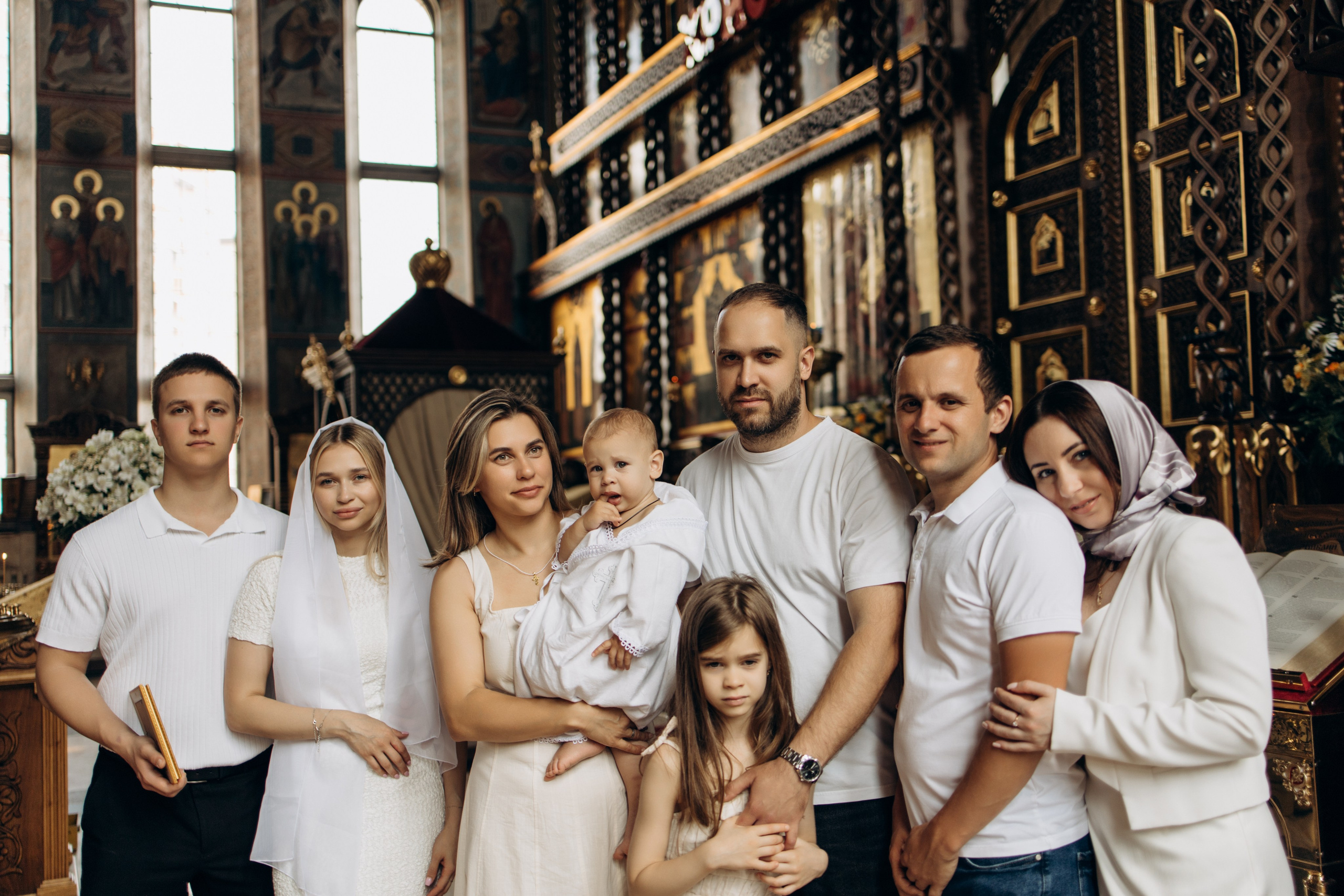 Крещение Радмира. Самый теплый фотограф в Краснодаре Рябоконь Ксения