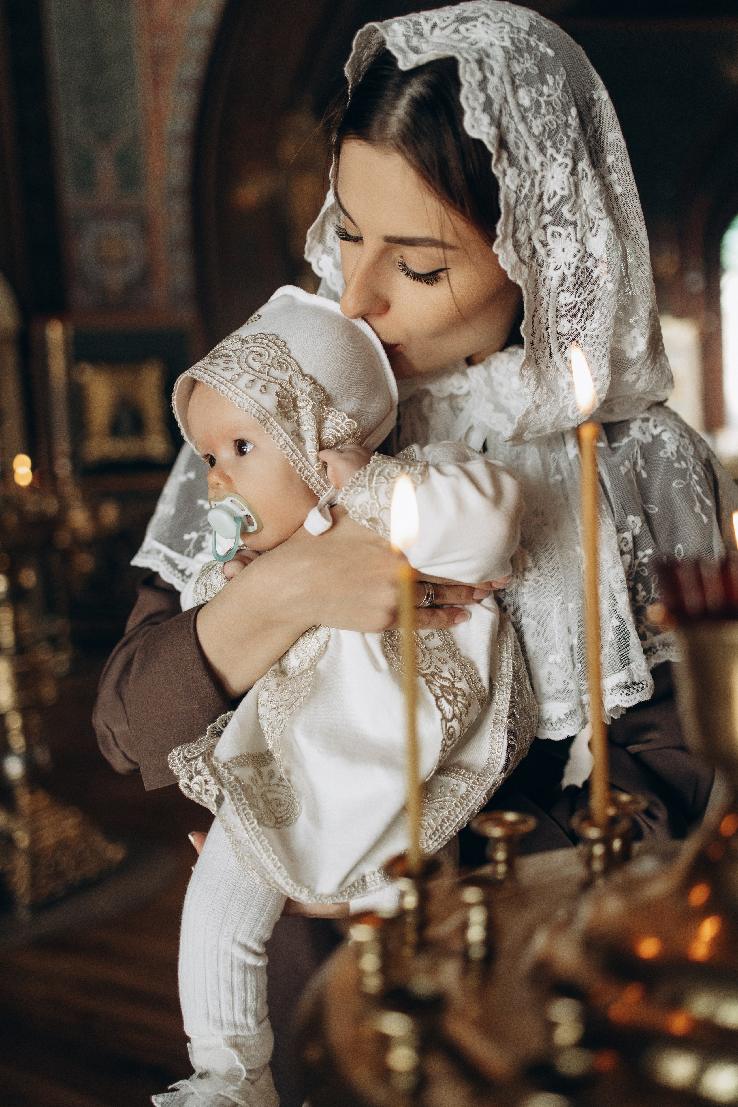 Крещение Аврелии. Самый теплый фотограф в Краснодаре Рябоконь Ксения