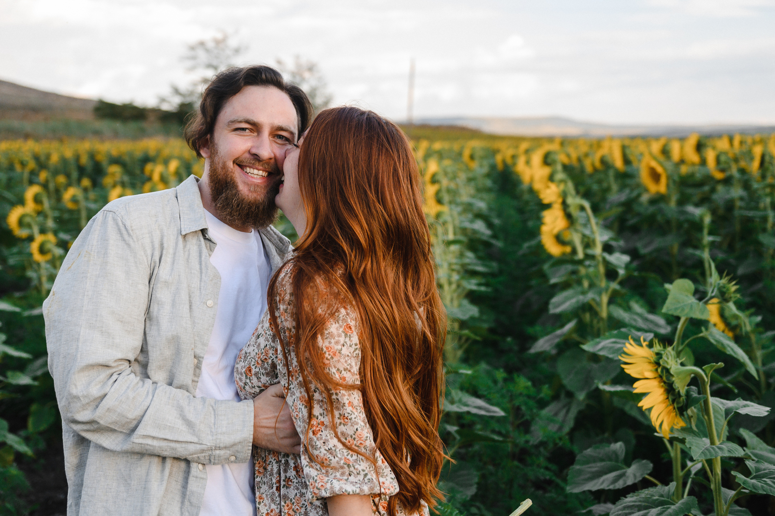На закате в Подсолнухах. Свадебный и семейный фотограф в Ставрополе Роман Иванов