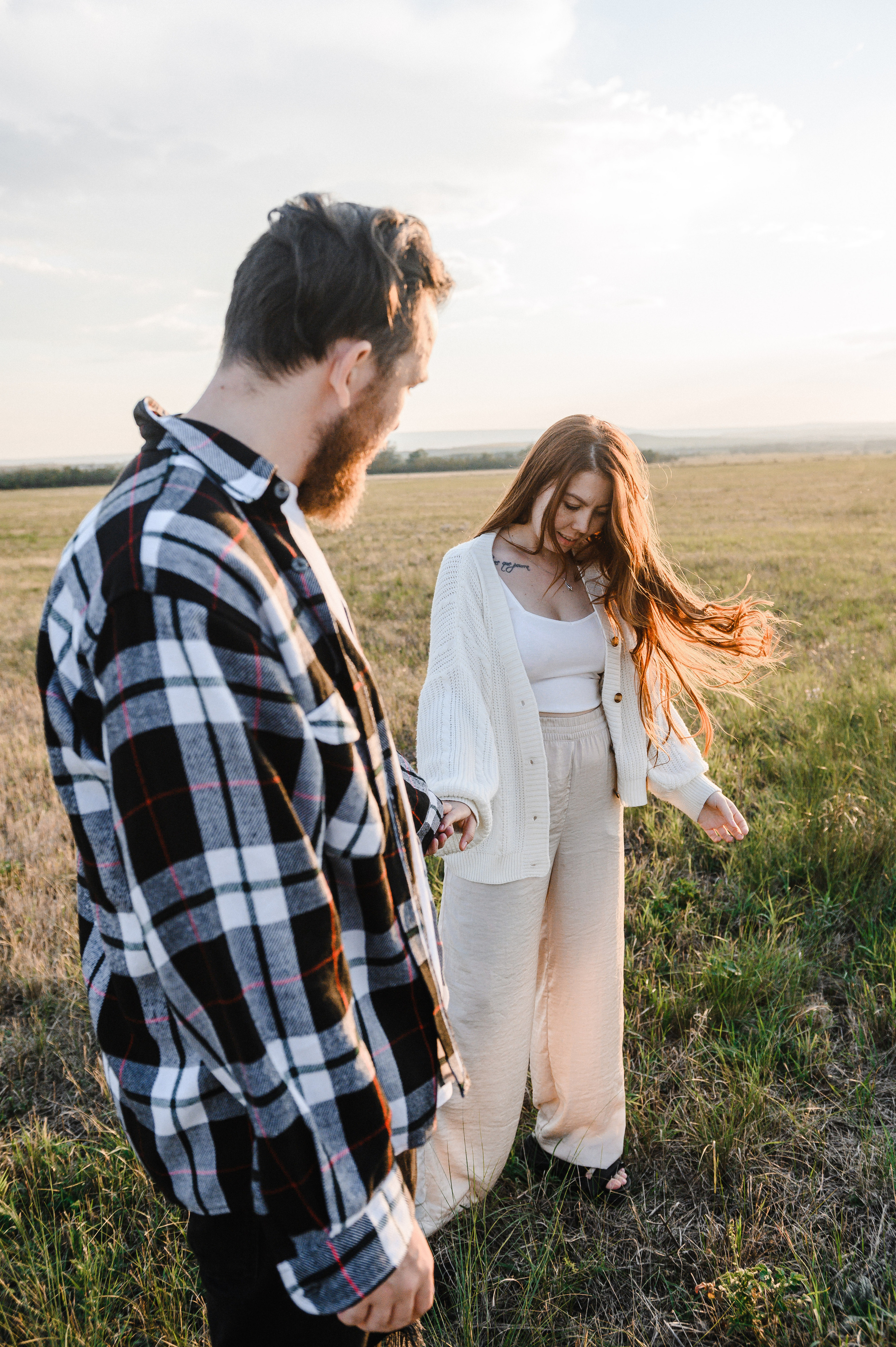 На закате в Подсолнухах. Свадебный и семейный фотограф в Ставрополе Роман Иванов