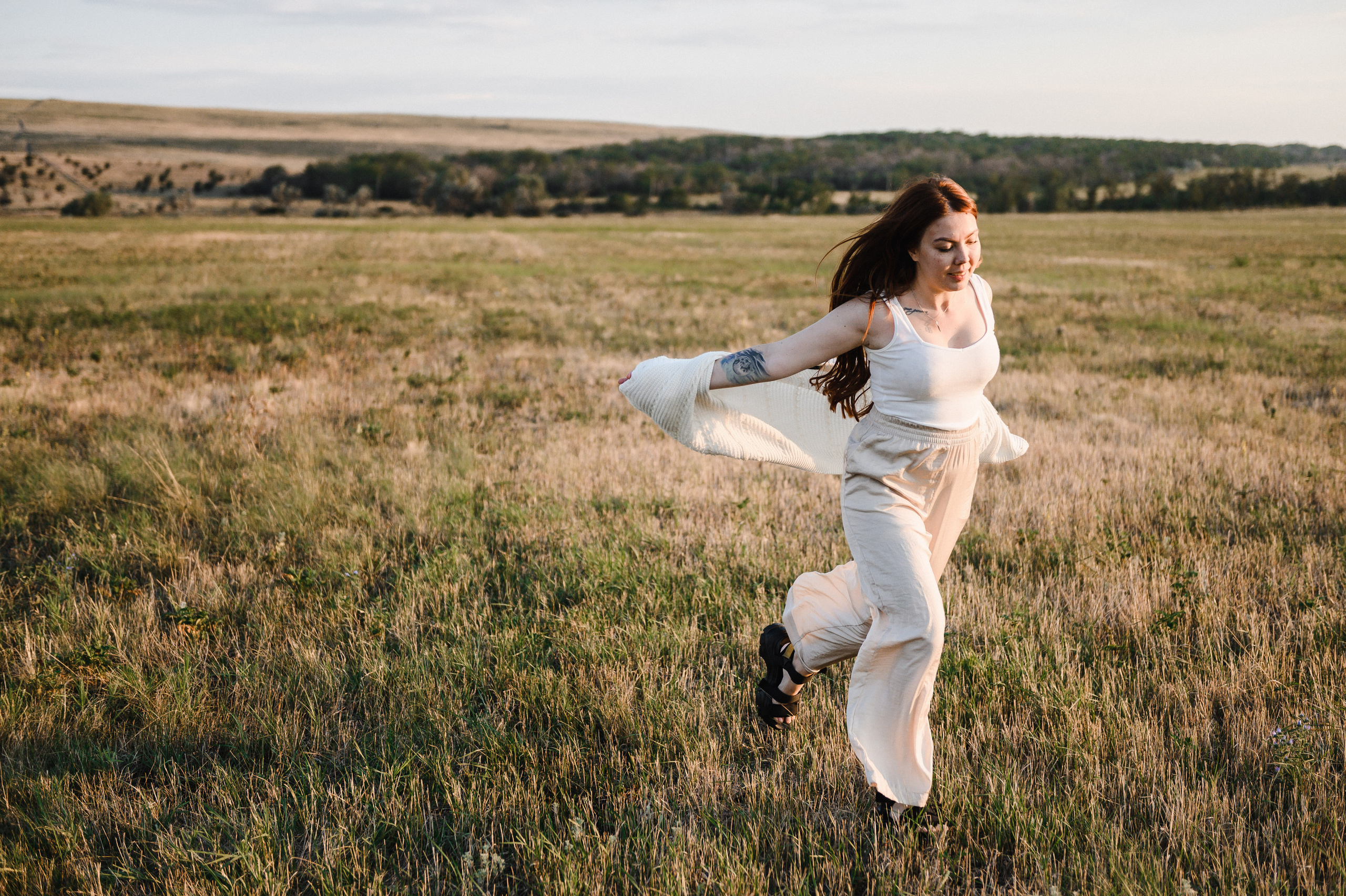 На закате в Подсолнухах. Свадебный и семейный фотограф в Ставрополе Роман Иванов