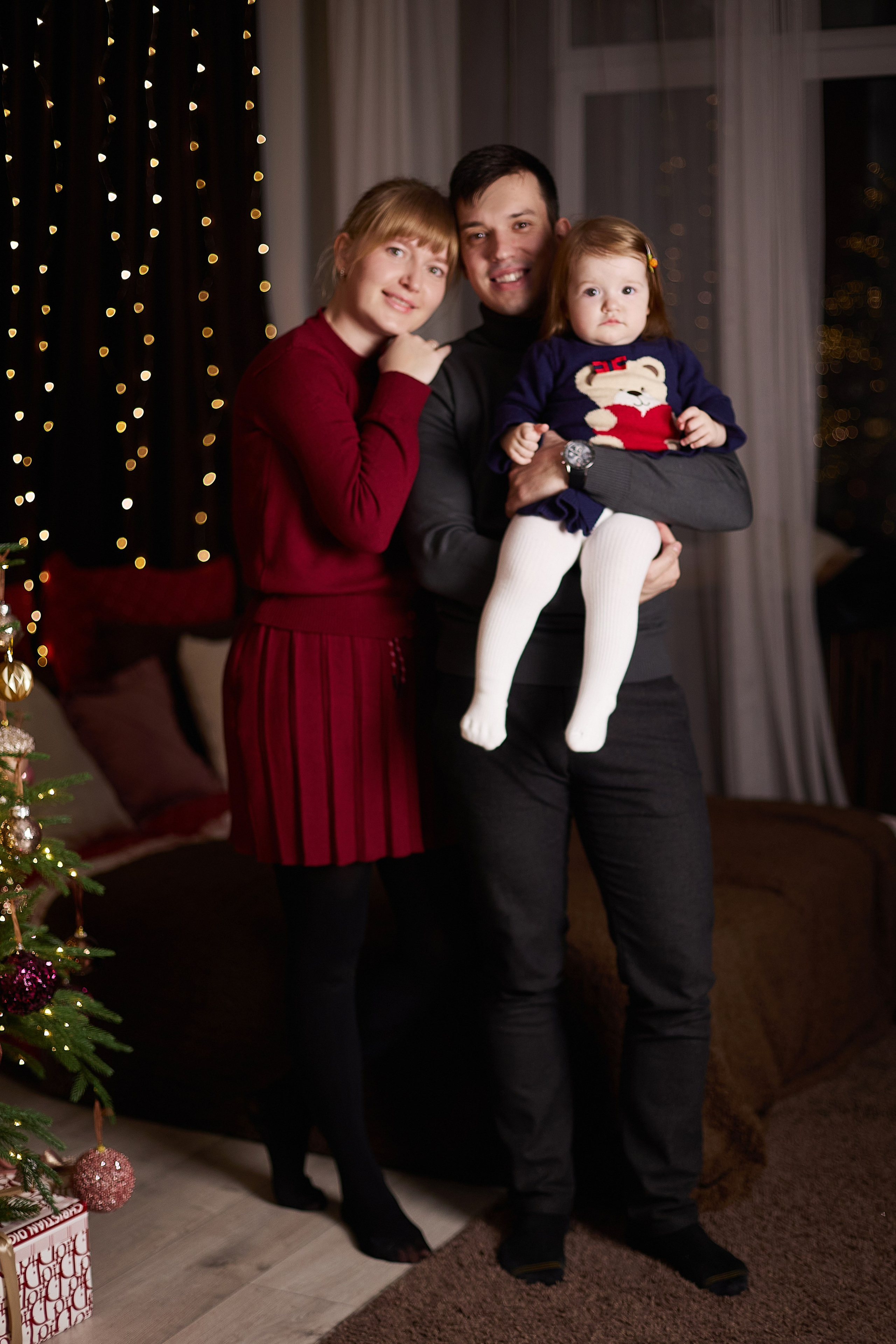 Новогодняя семейная история. Виктория Ларина — Портретный профессиональный фотограф в Иркутске