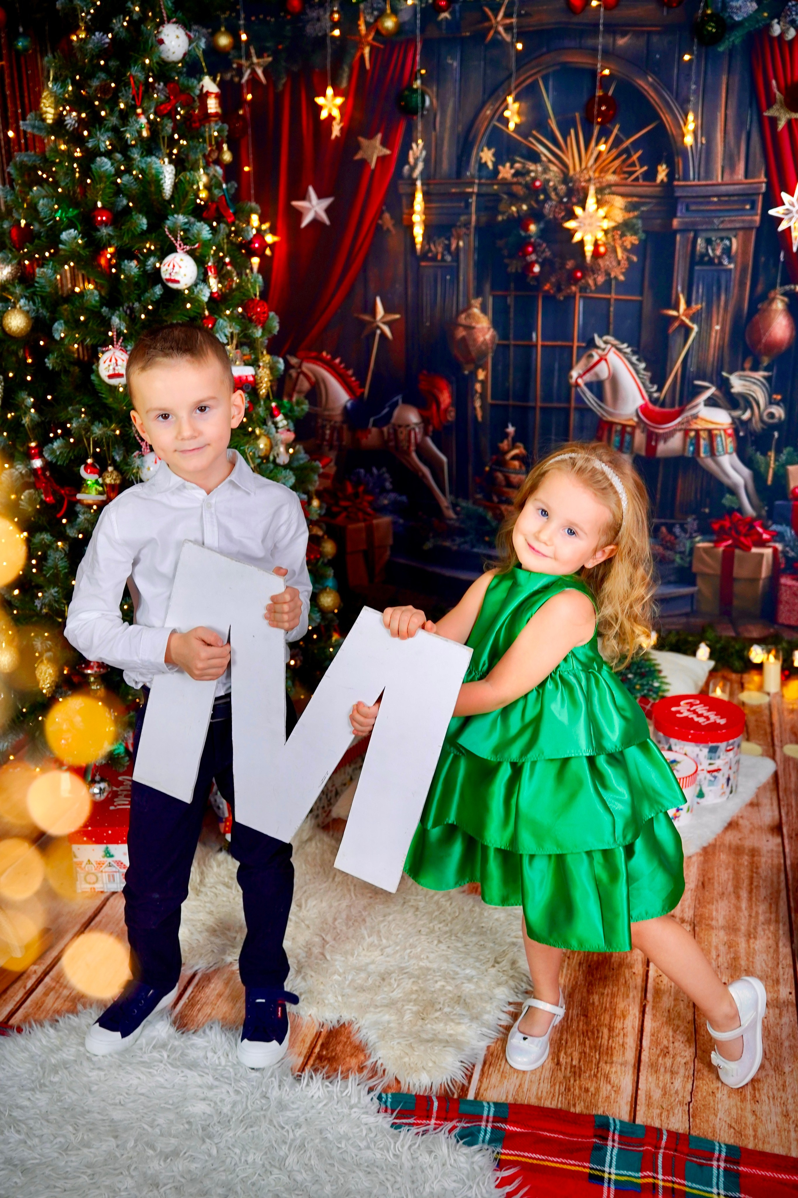 Новогодний фотопроект 2025 № 4. Семейный и детский фотограф Александра Гвоздикова