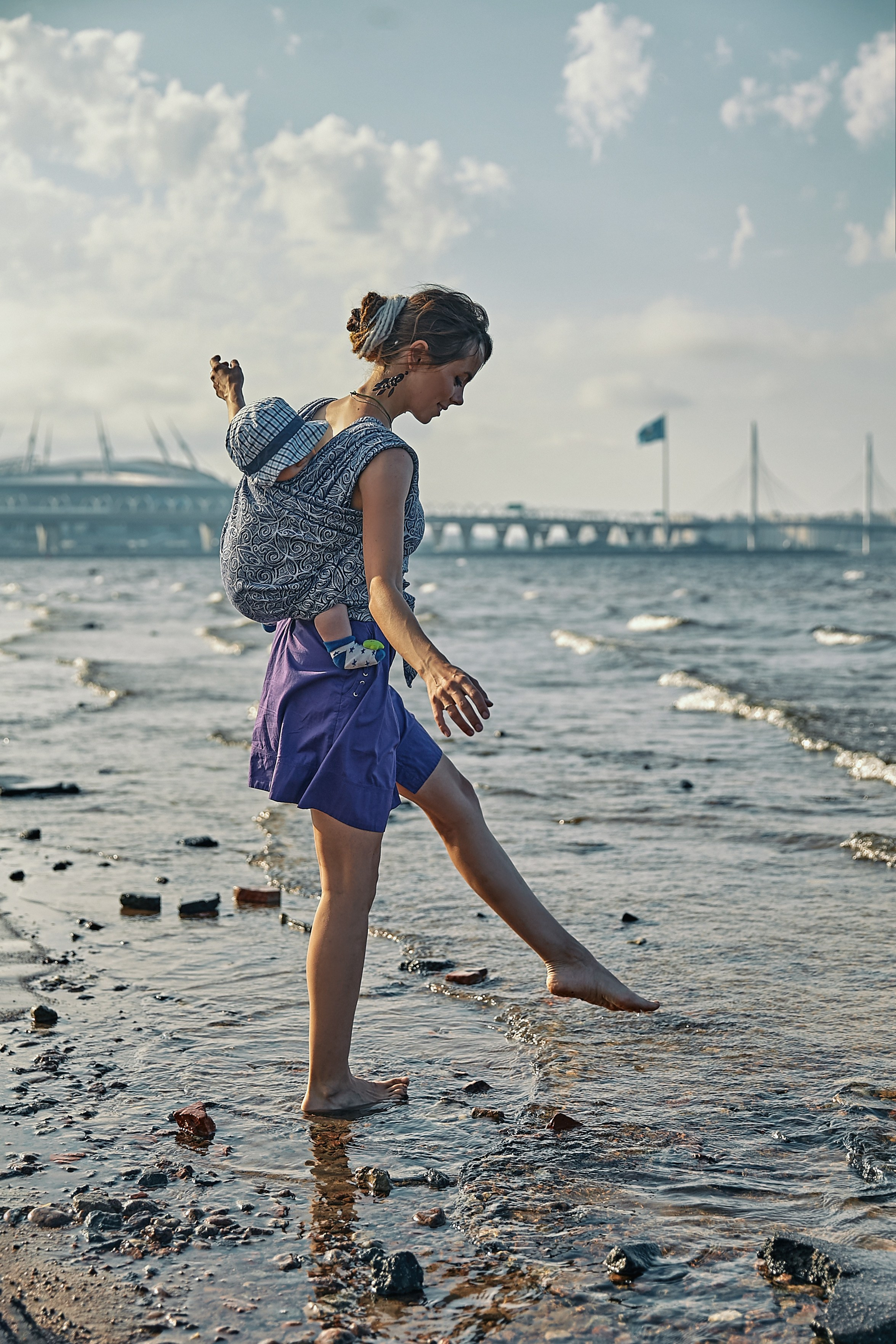 Съемка слингов mokosh wrap. Рекламный фотограф Санкт-Петербург Катерина Мишкель