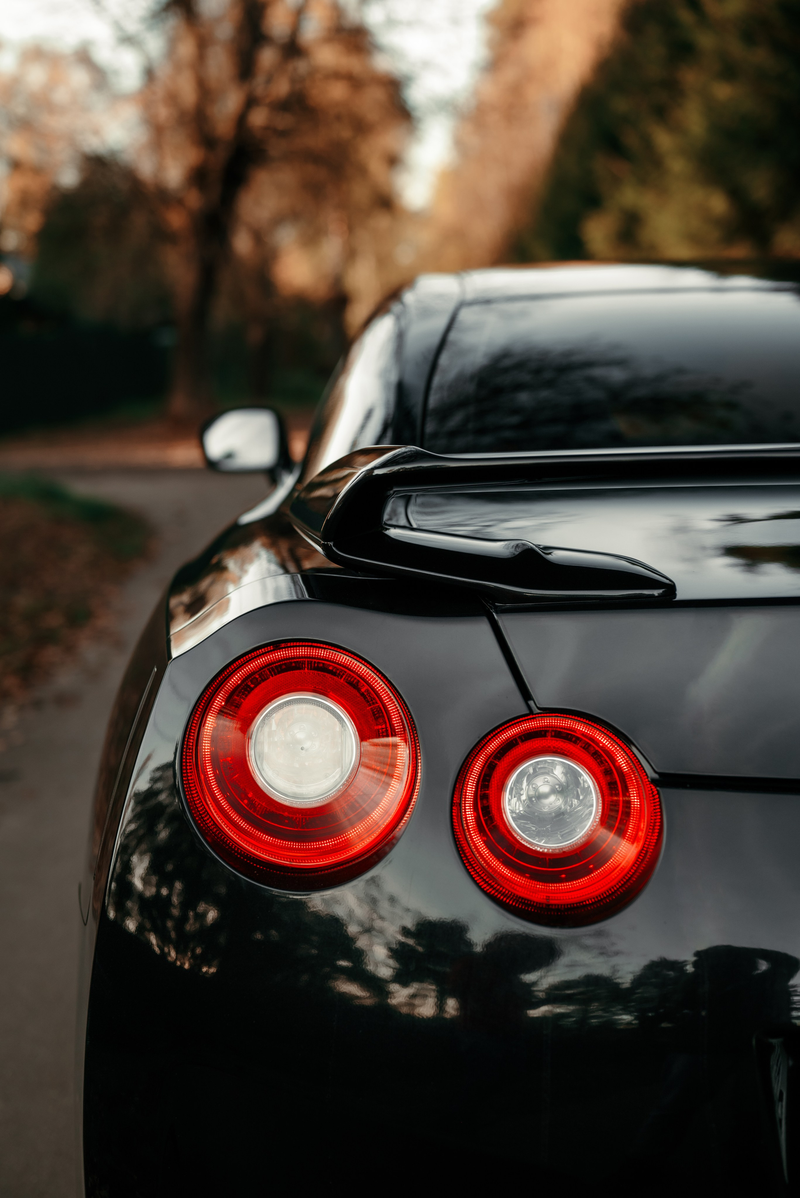 Nissan GT-R35 autumn vibe. DeLorein