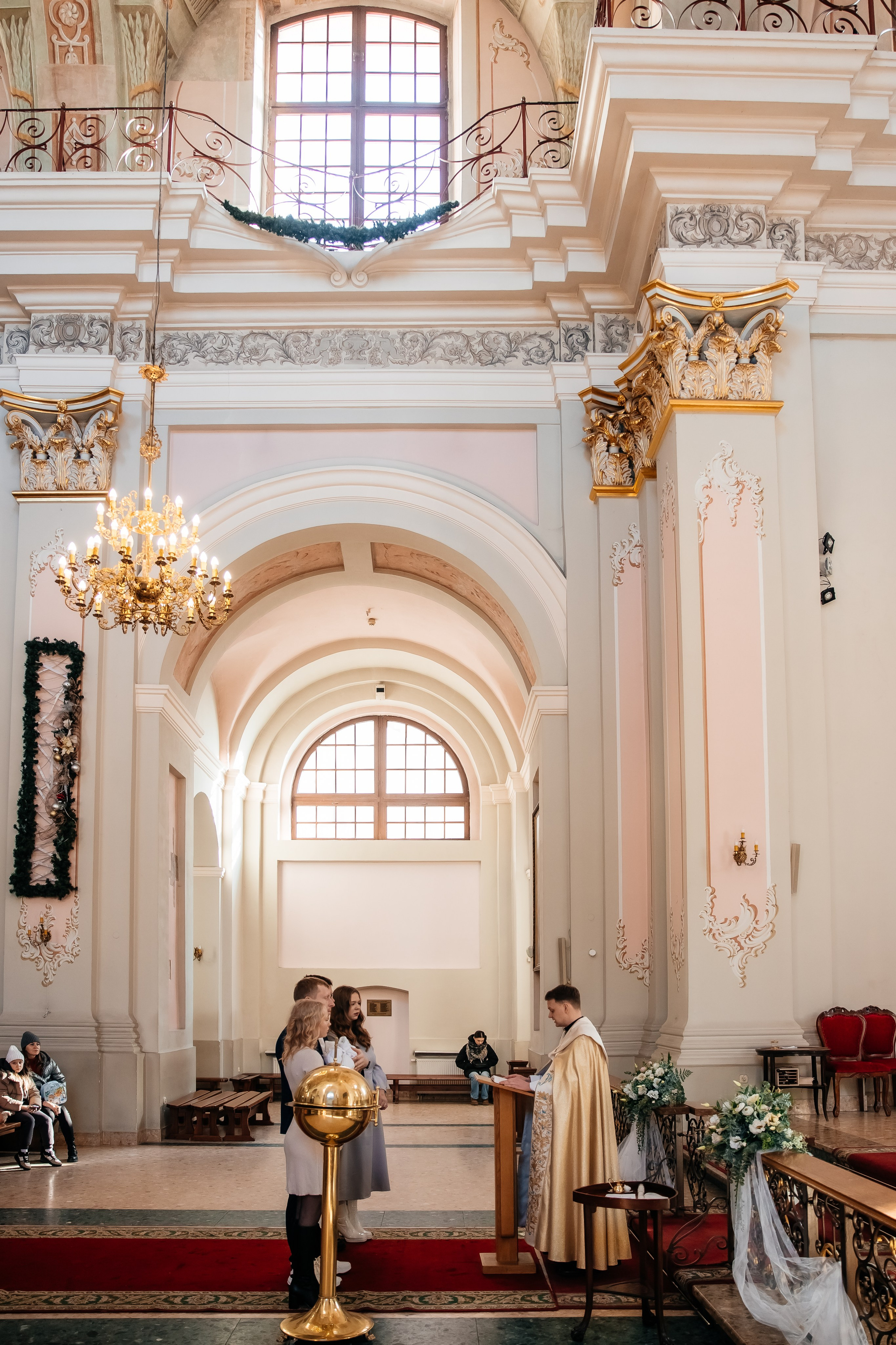 Крещение Софии. Архикафедральный костел Имени Пресвятой Девы Марии. Фотограф ВИКА МЕДУЗА