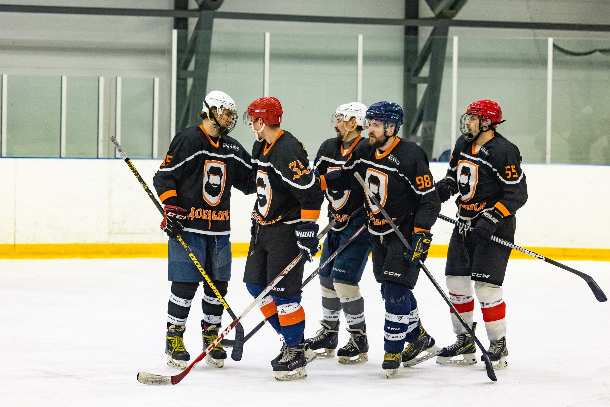 ХК Бульдозер — ХК Добрыня. Фотограф Александр Заломаев