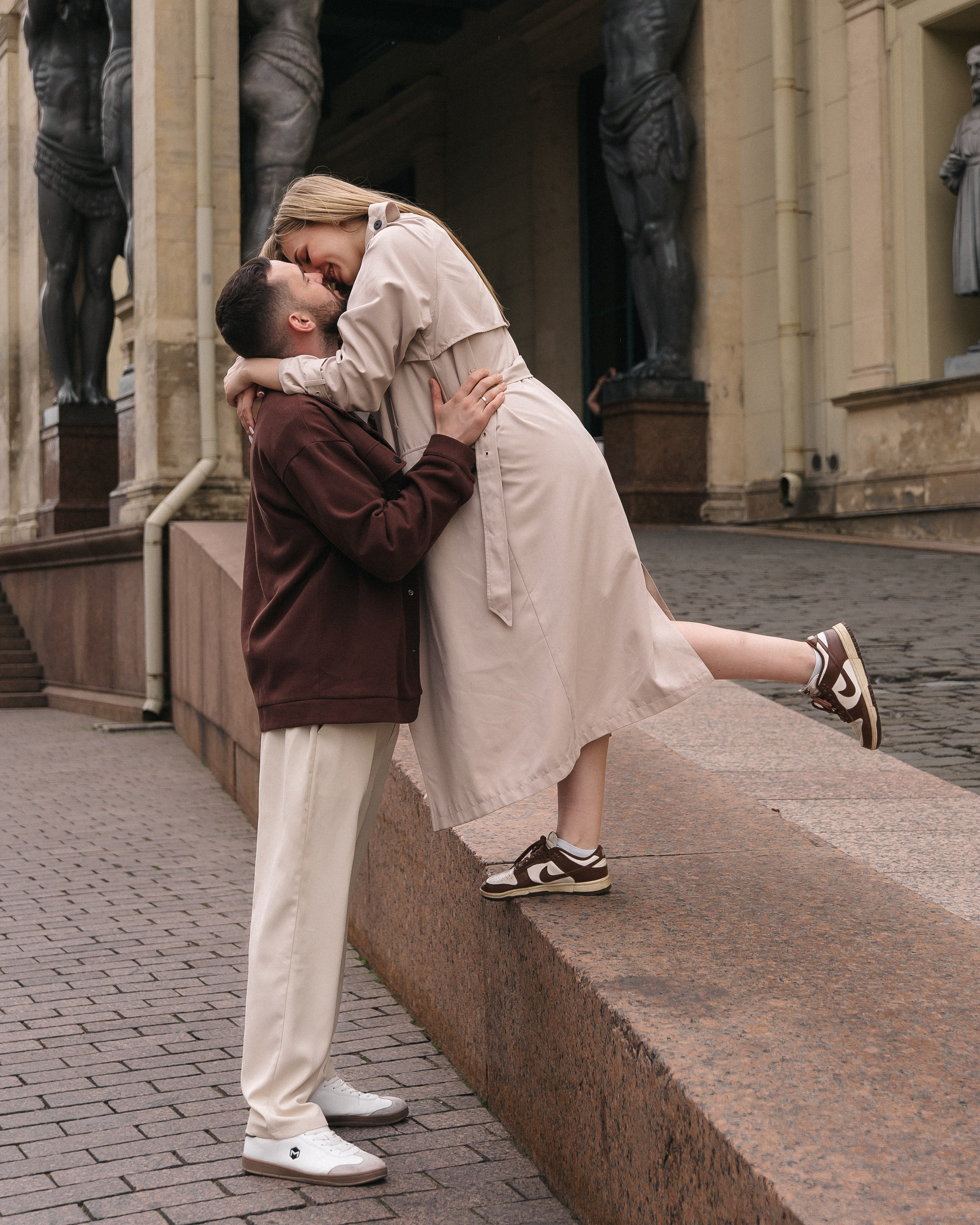 Love story у Эрмитажа ♥. Фотограф Санкт-Петербург. Аврамова Анастасия