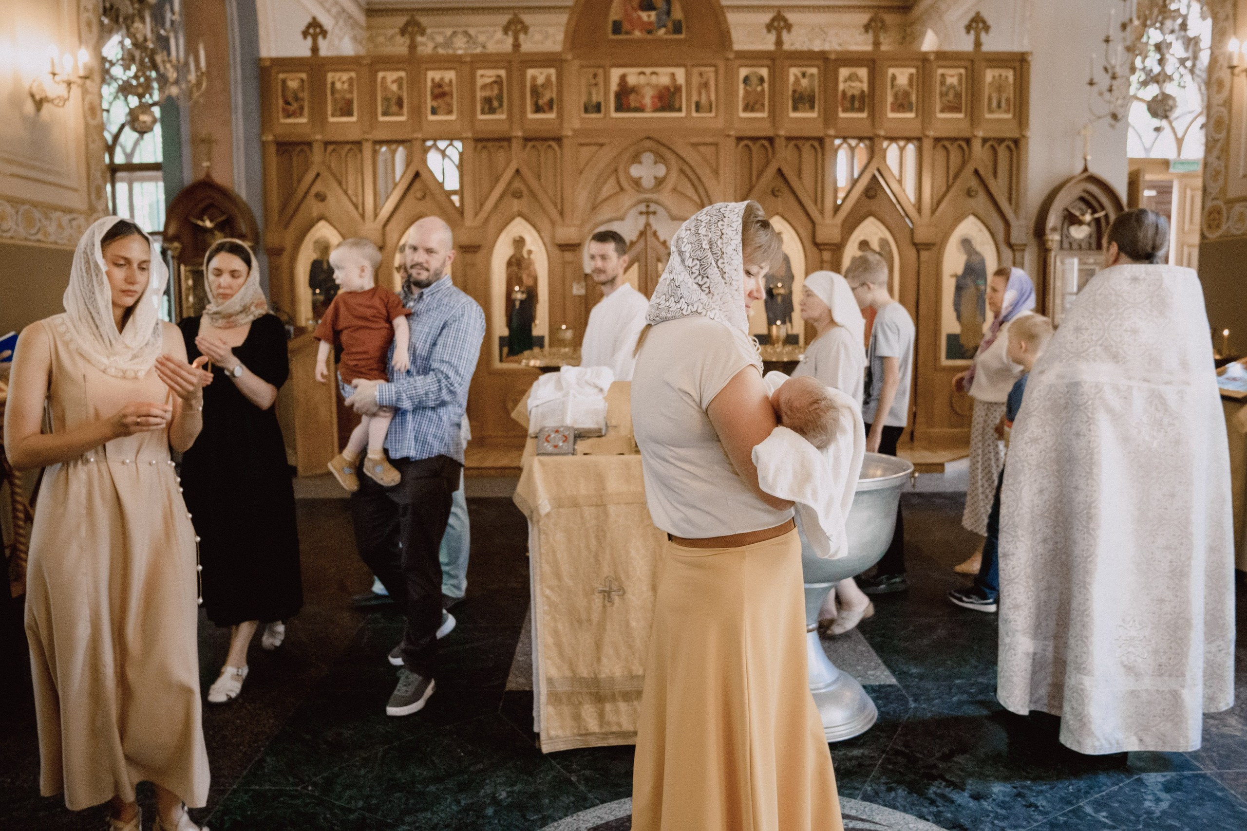 Таинство Крещения. Семейный фотограф и видеограф Алёна Ким