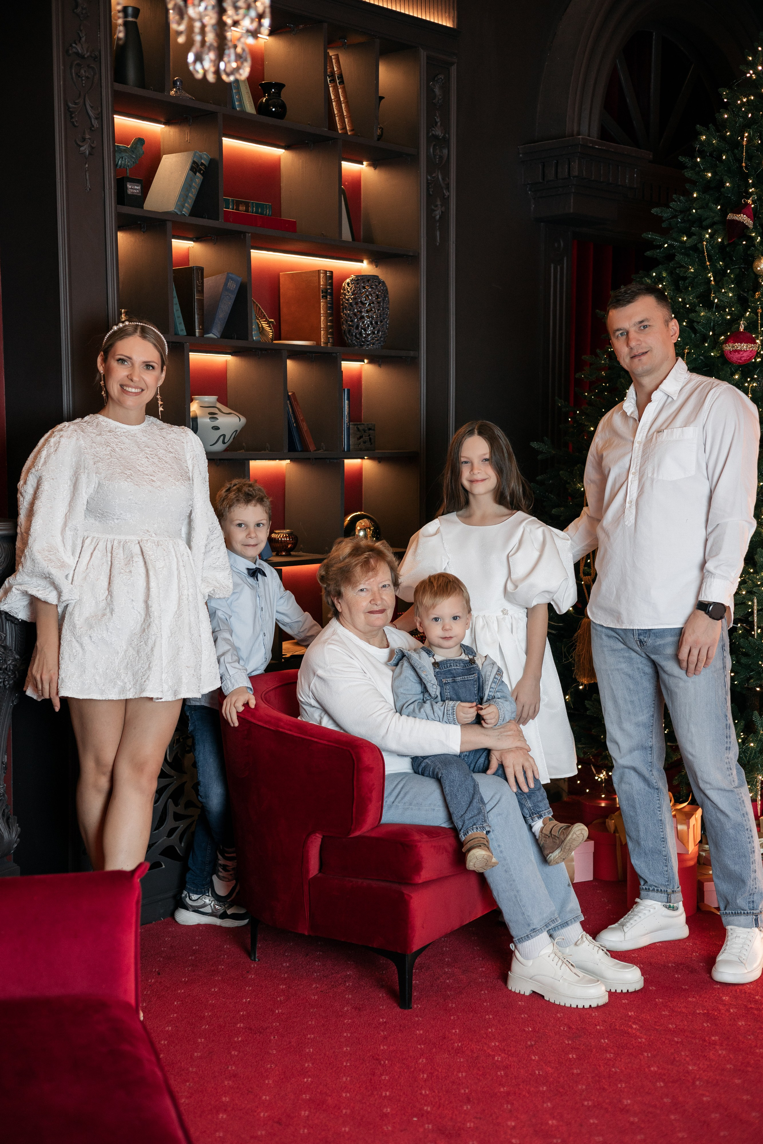 Новогодние съемки. Женский и семейный фотограф в Москве Виктория