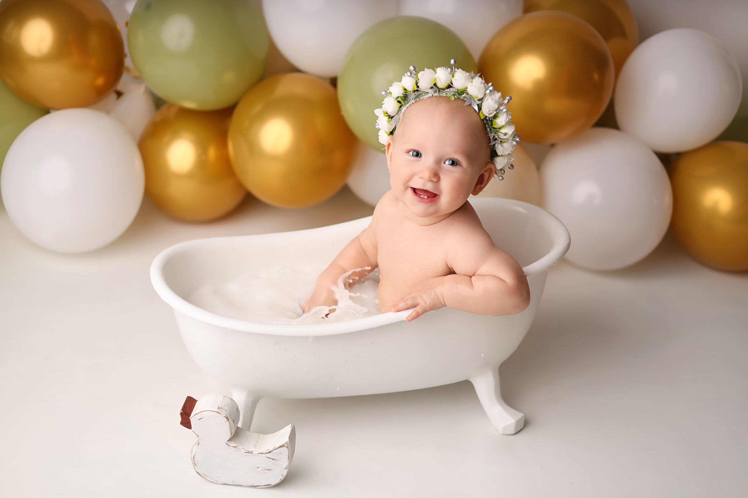 Алисе 1 годик. Фотограф новорожденных Москва. Ньюборн фотограф Москва