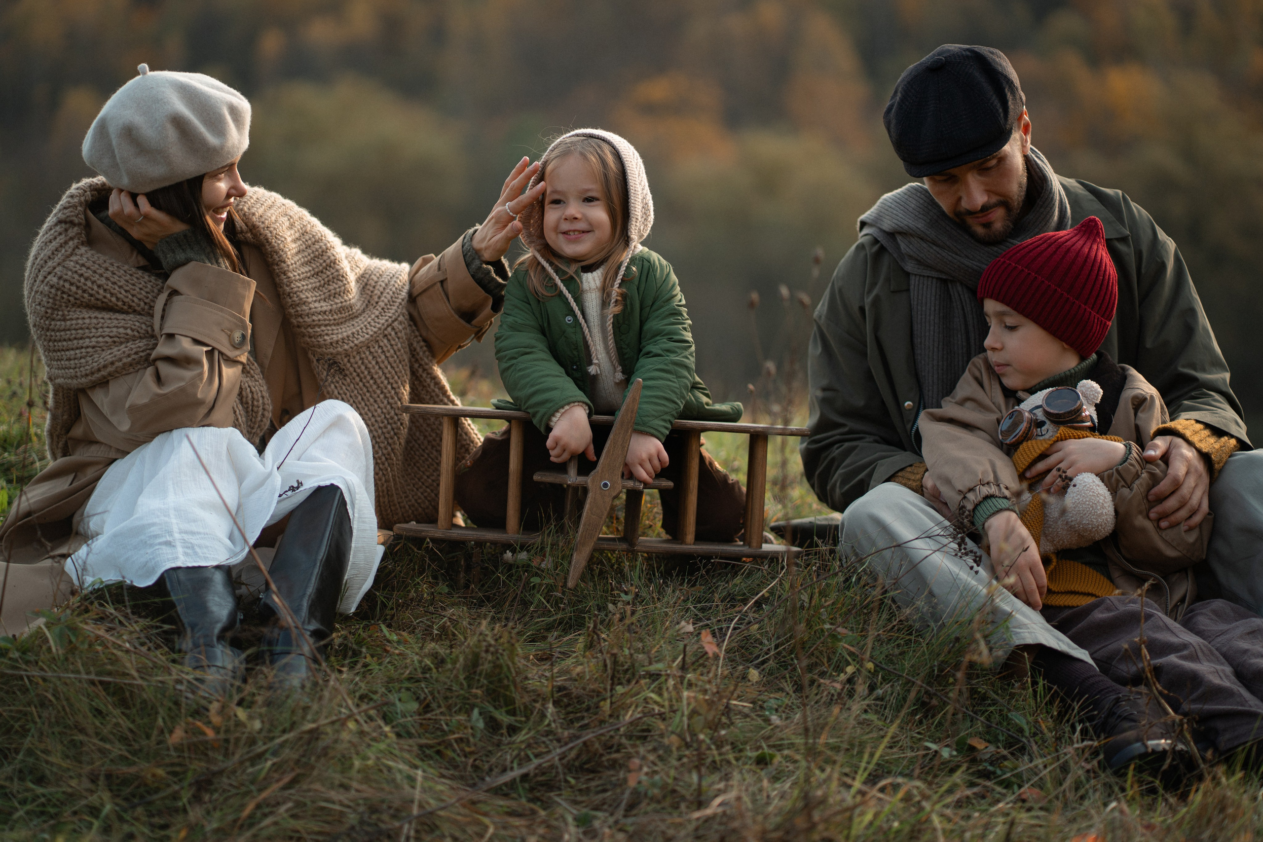 Осень в Цаицыно. Семейный и детский фотограф Мария Лютикова