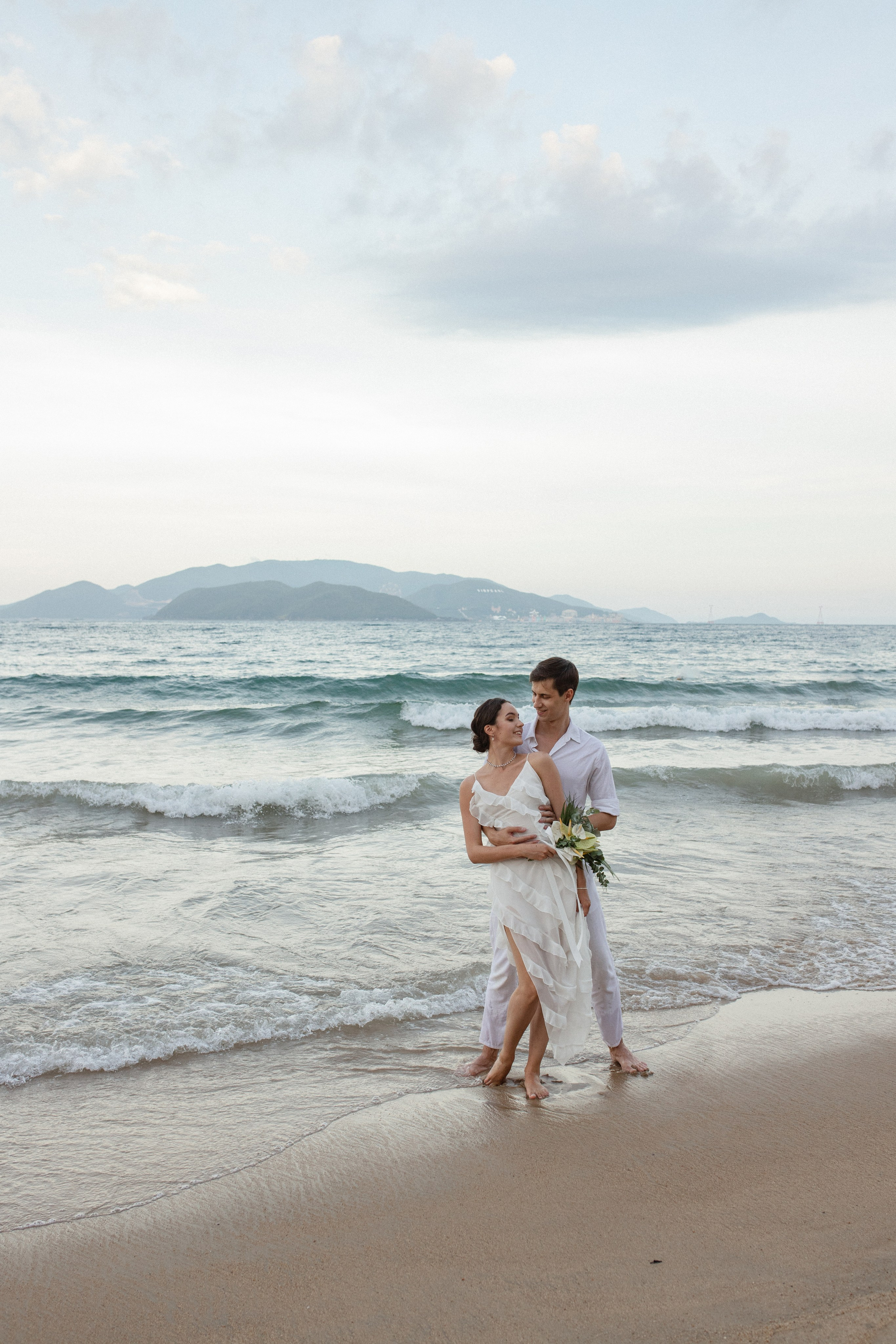 Владислав и Милена у моря. Главная