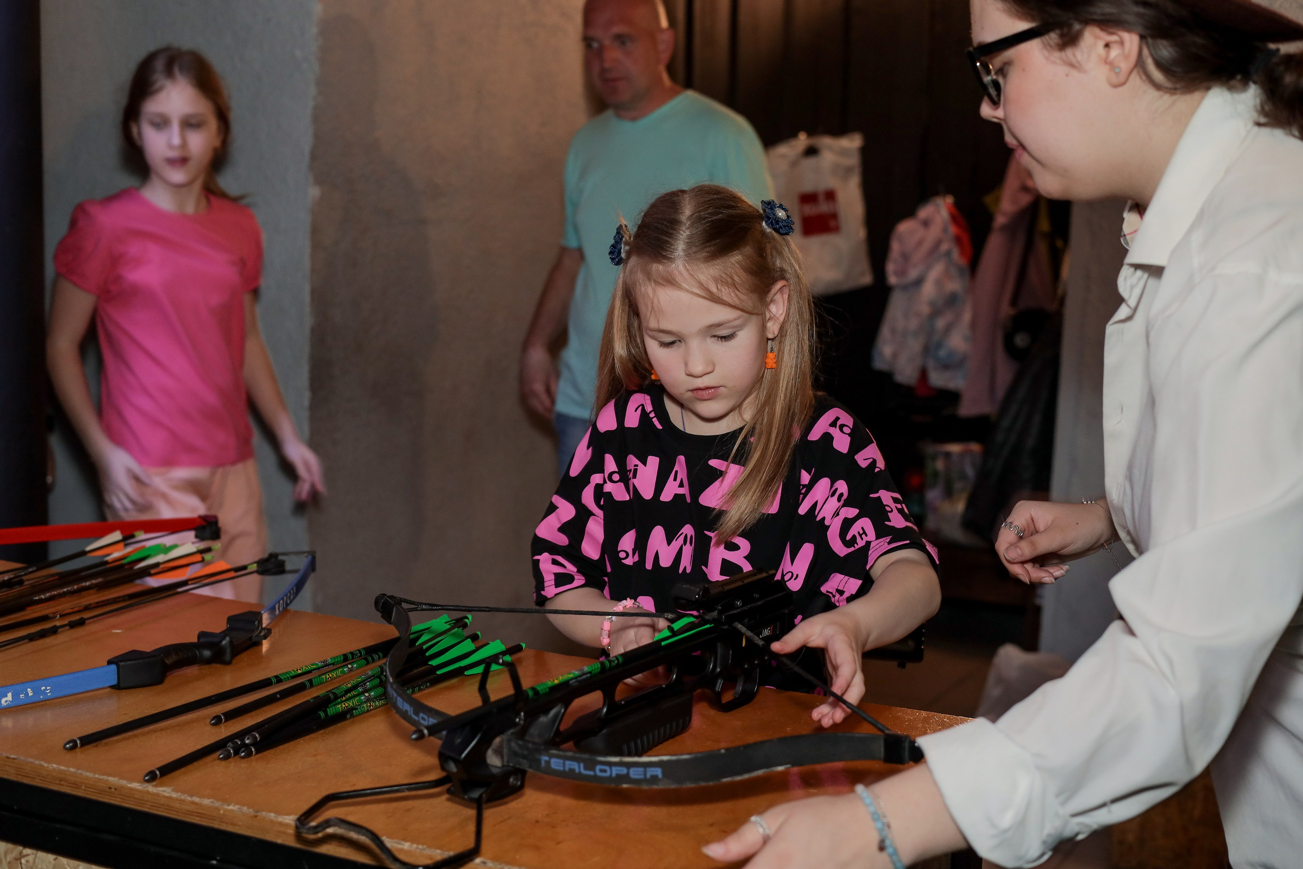 День рождение в стрелковом клубе. Фотограф Надршина Лилия
