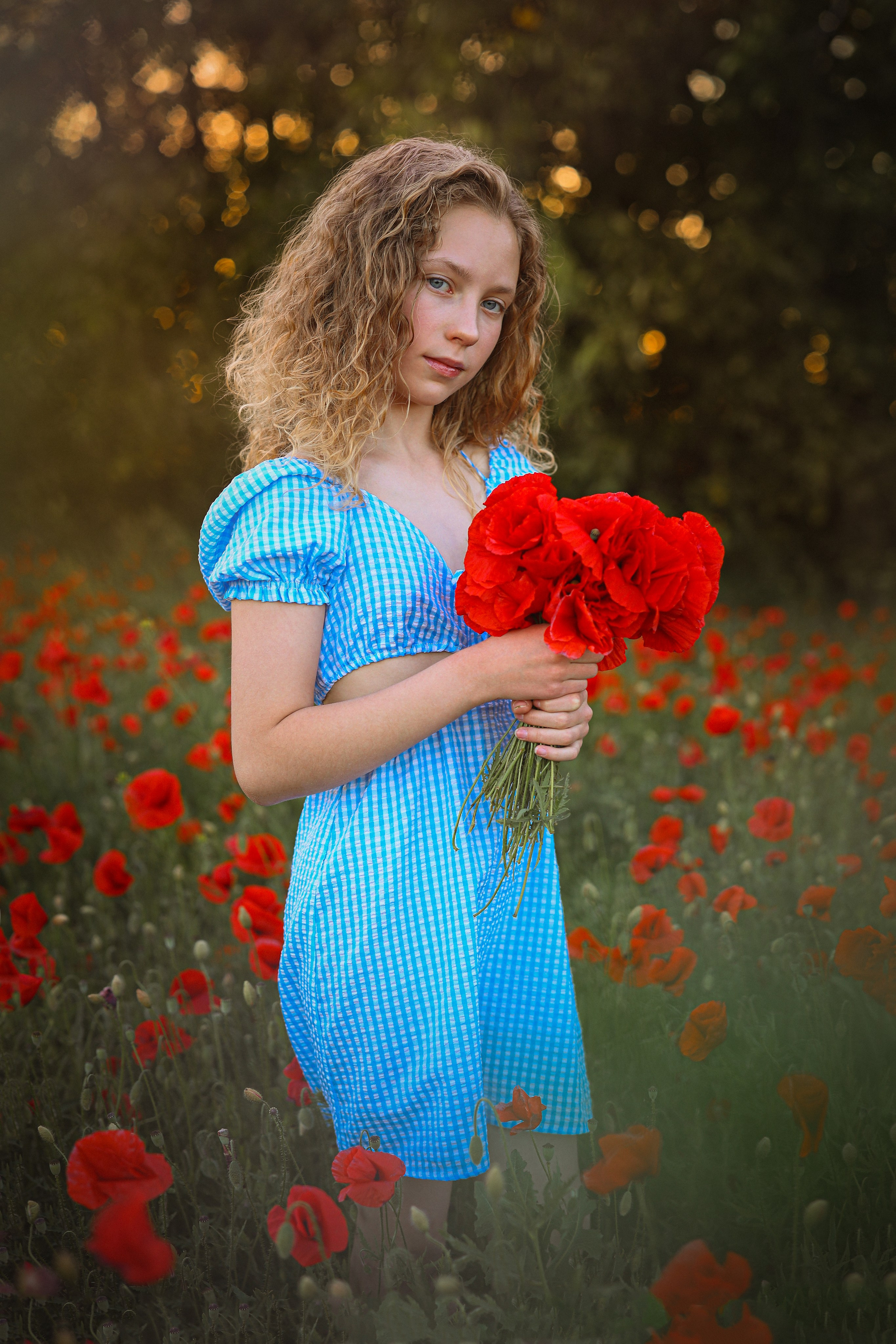 Детская фотосессия в маках. Свадебный и семейный фотограф в Абхазии Жанна Соснина