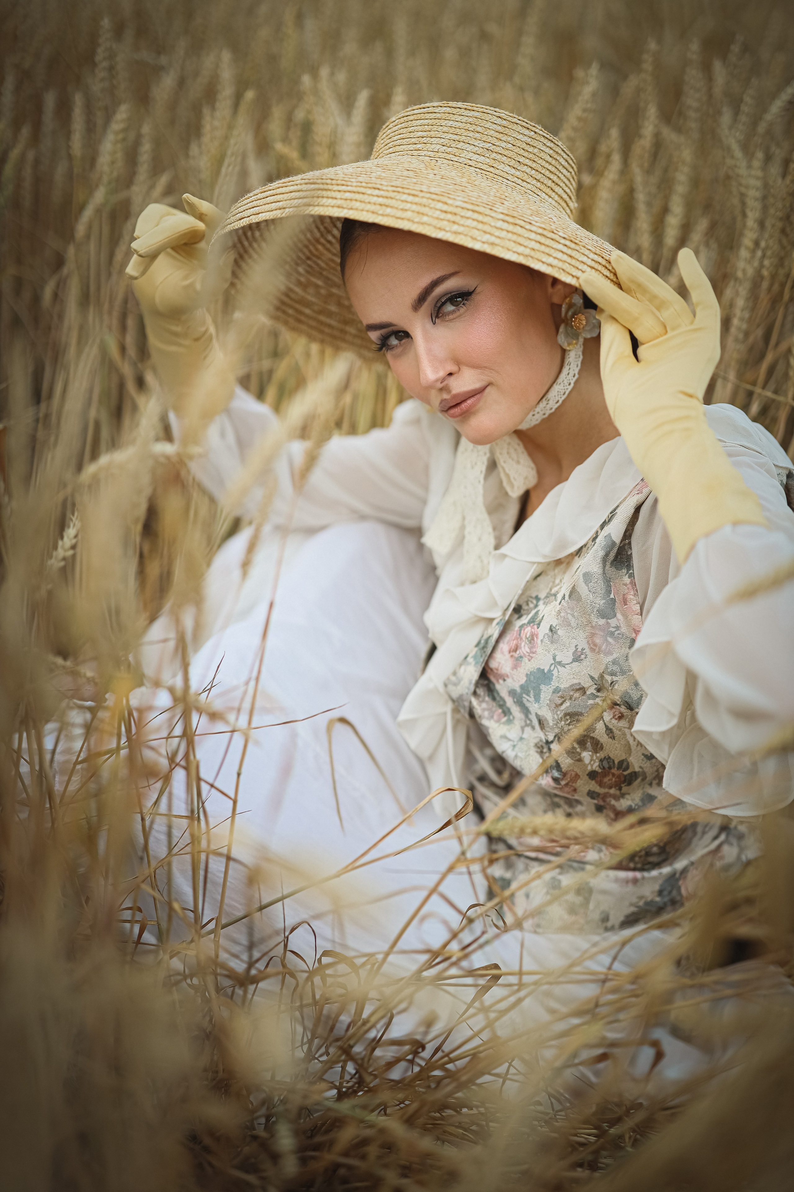 Фотосессия в поле. Свадебный и семейный фотограф в Абхазии Жанна Соснина