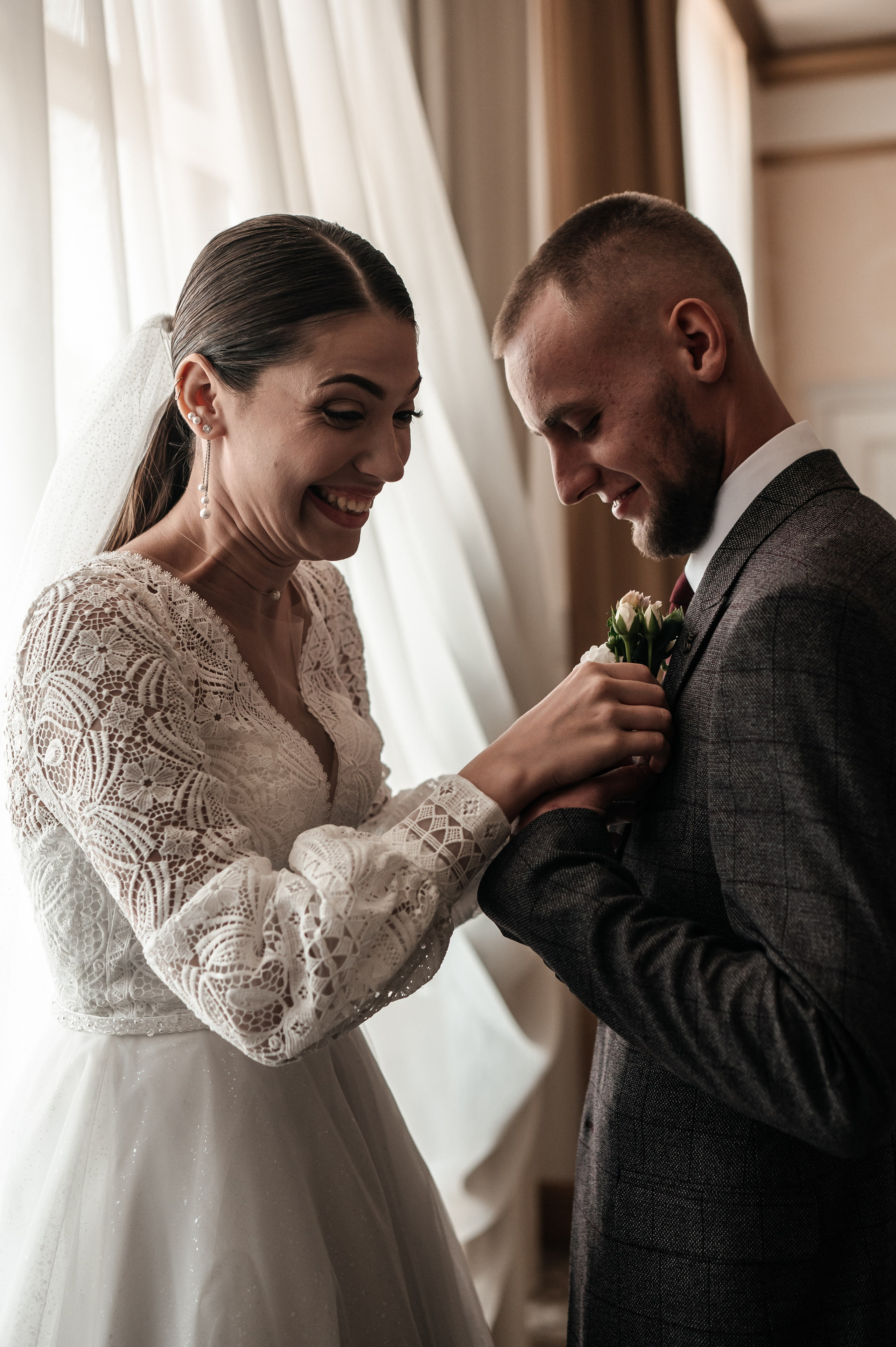 Максим и Наталья. Сборы, прогулка. Фотограф Екатерина Бочарникова