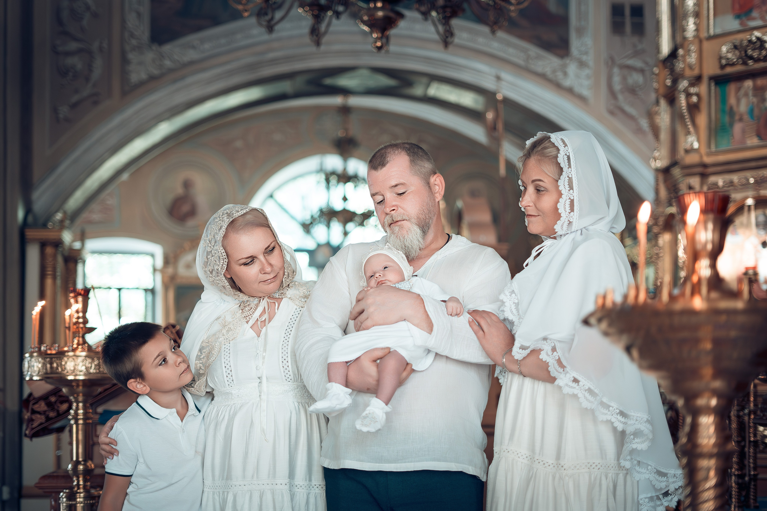 Таинство Крещения Василисы