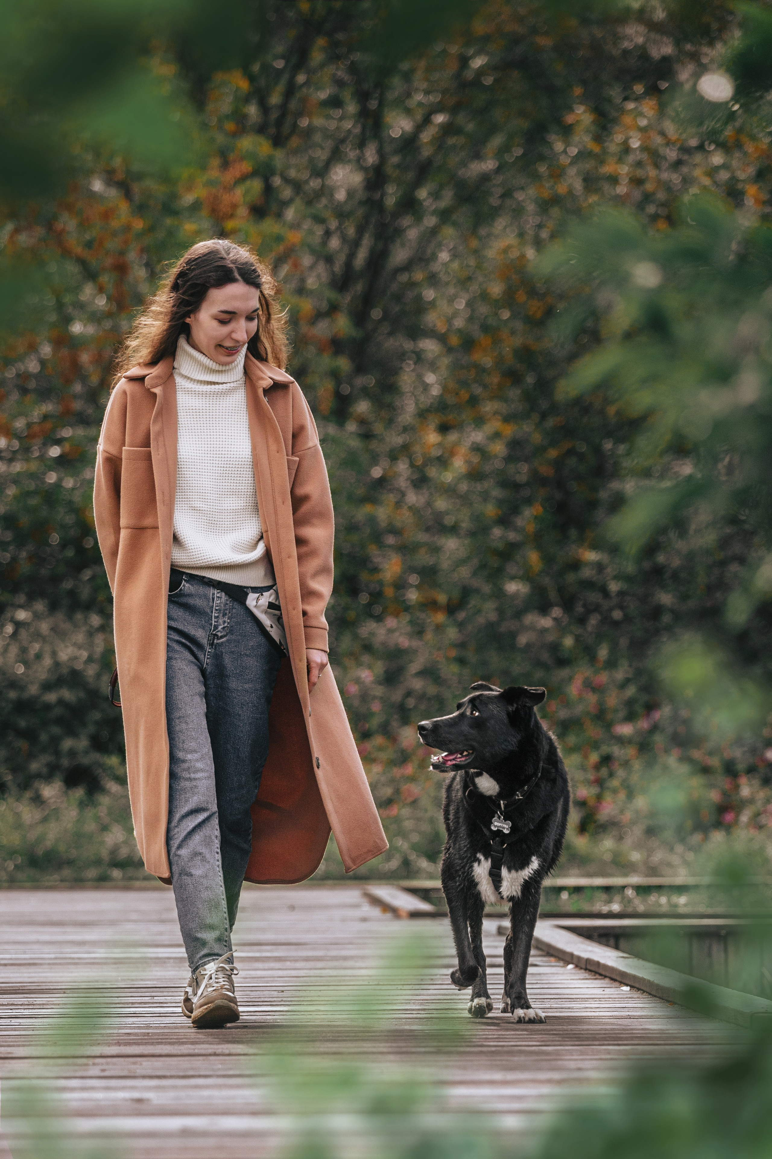 Юля и Фортуна. Фотограф-анималист Татьяна Степанова