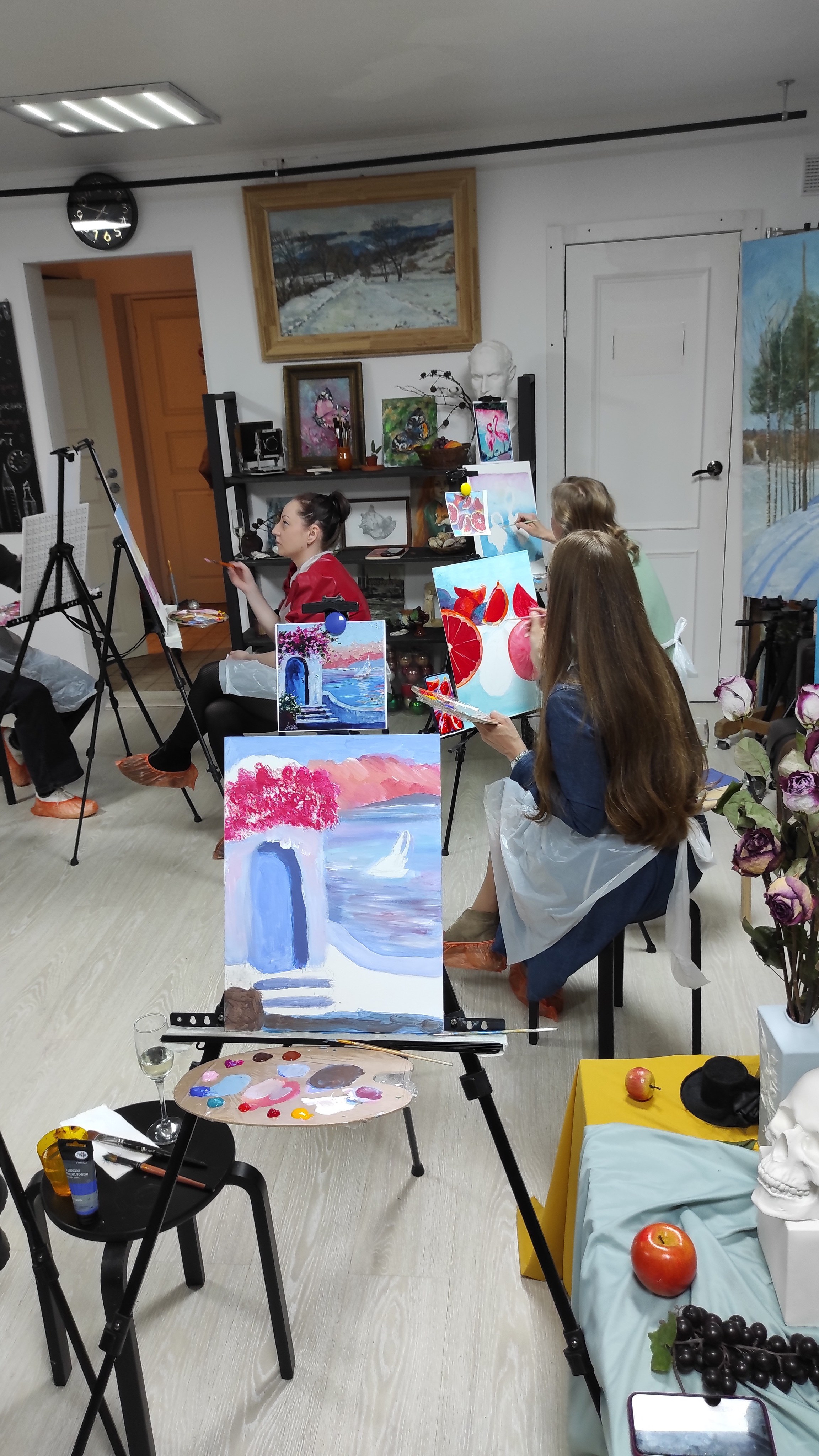 Арт-вечеринки. Арт-вечеринки и мастер-классы в Москве для взрослых и детей