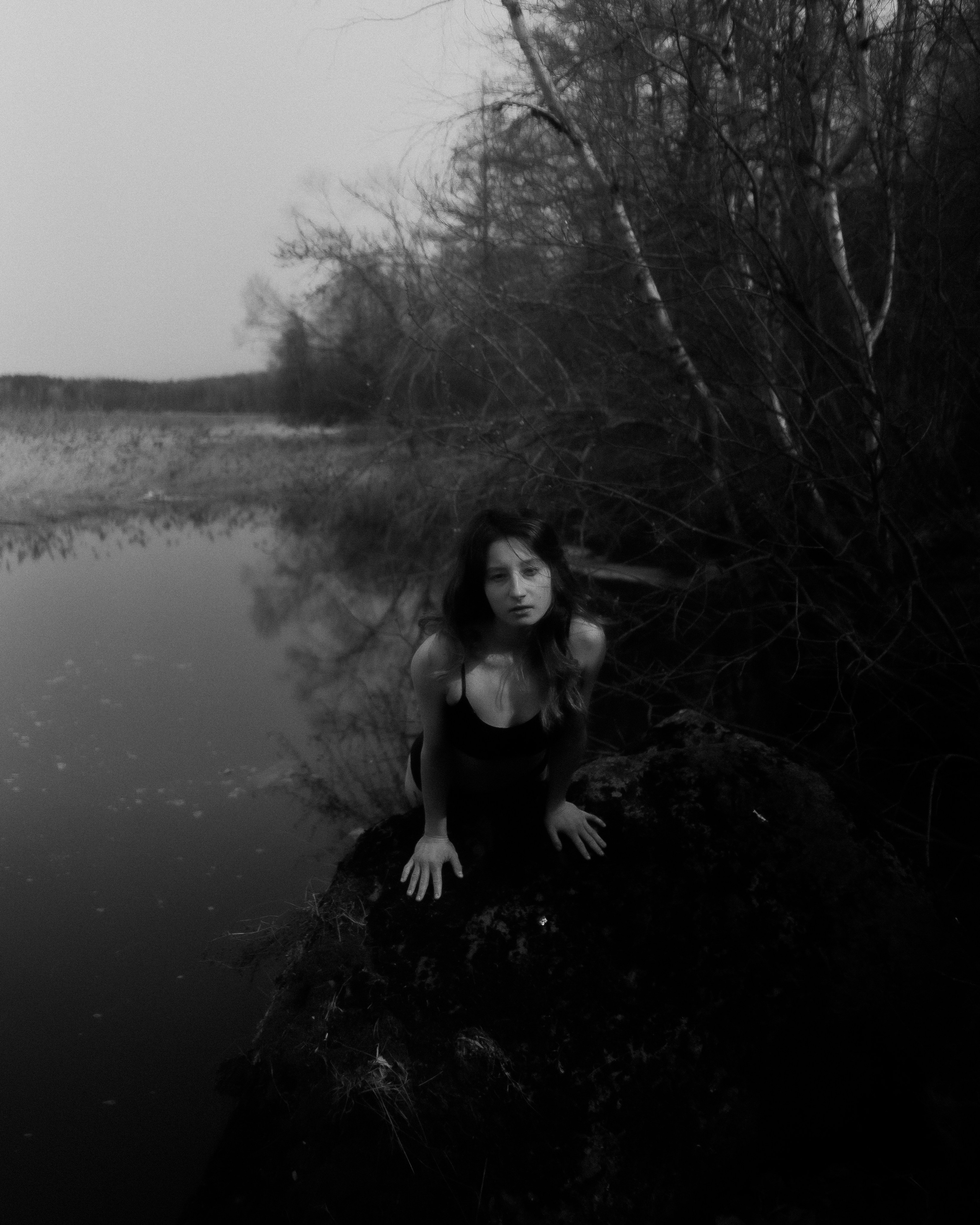 Будуарная фотосессия на природе в Санкт-Петербурге — соединение с природой и собой. Свадебный фотограф в Санкт-Петербурге Миша Репина