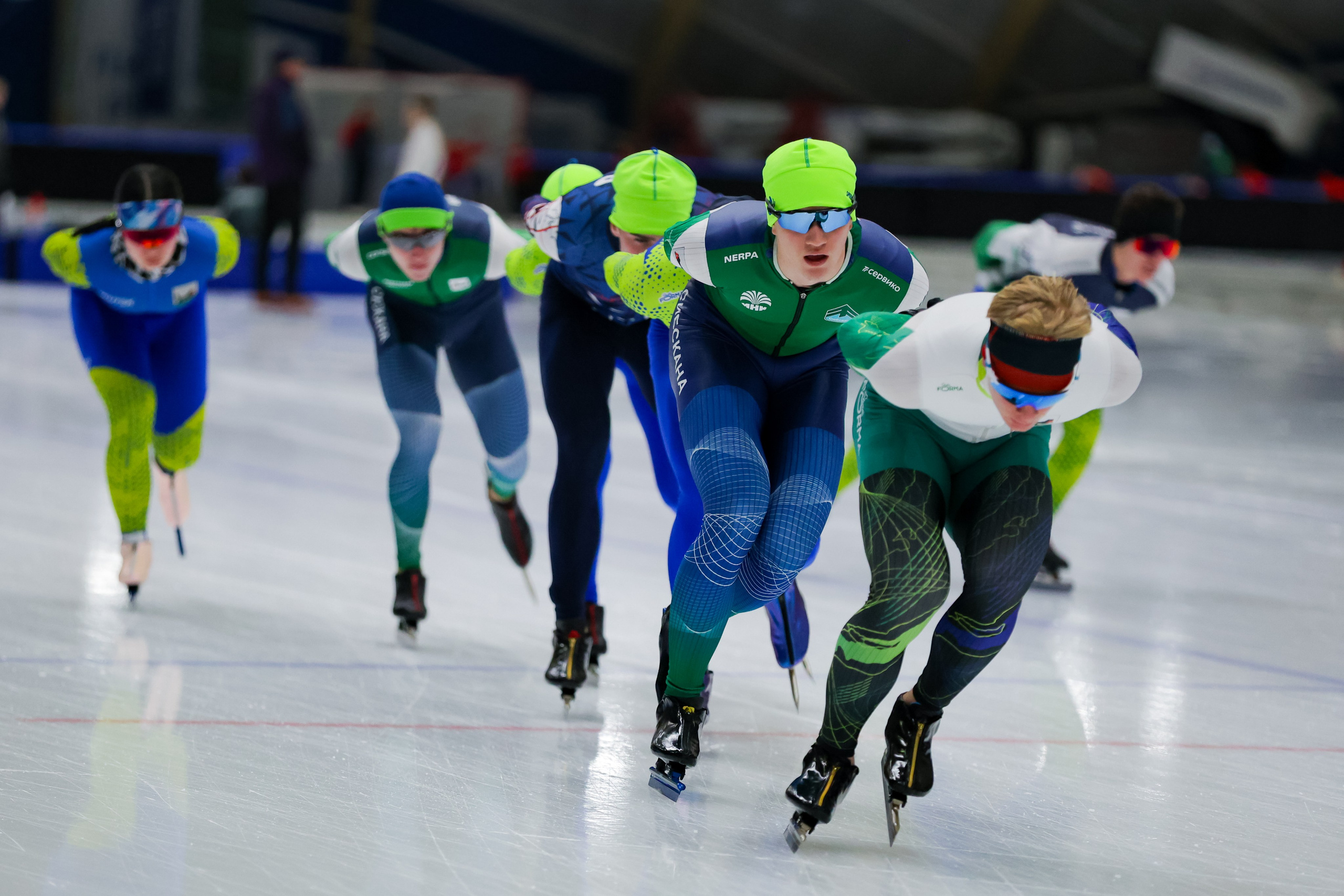 Тренировки. Конькобежный спорт. Иркутск, 2026. Спортивная съемка Мария Царфати