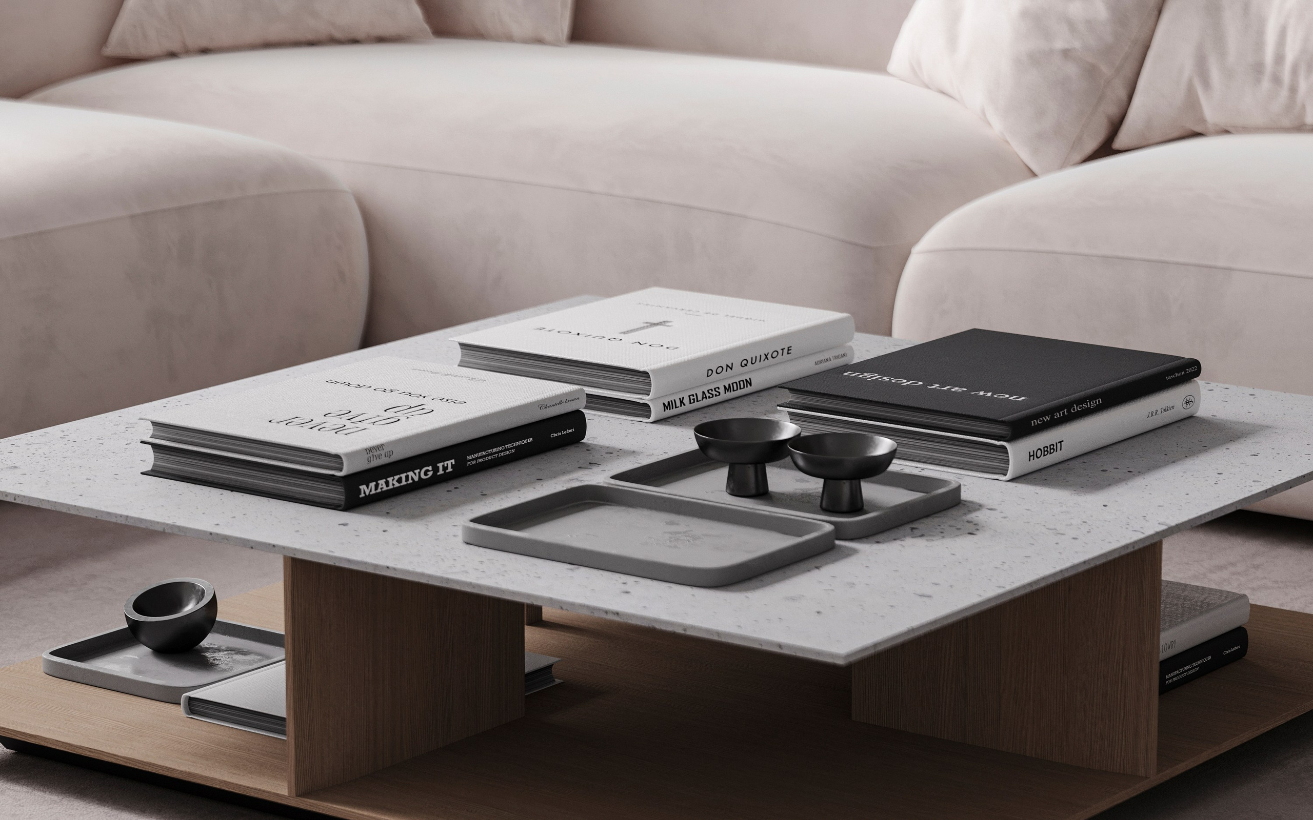 URBAN RETREAT | DESIGNER ANNE KIREEVA. Interior Visualization by Valerie Stetyukevich