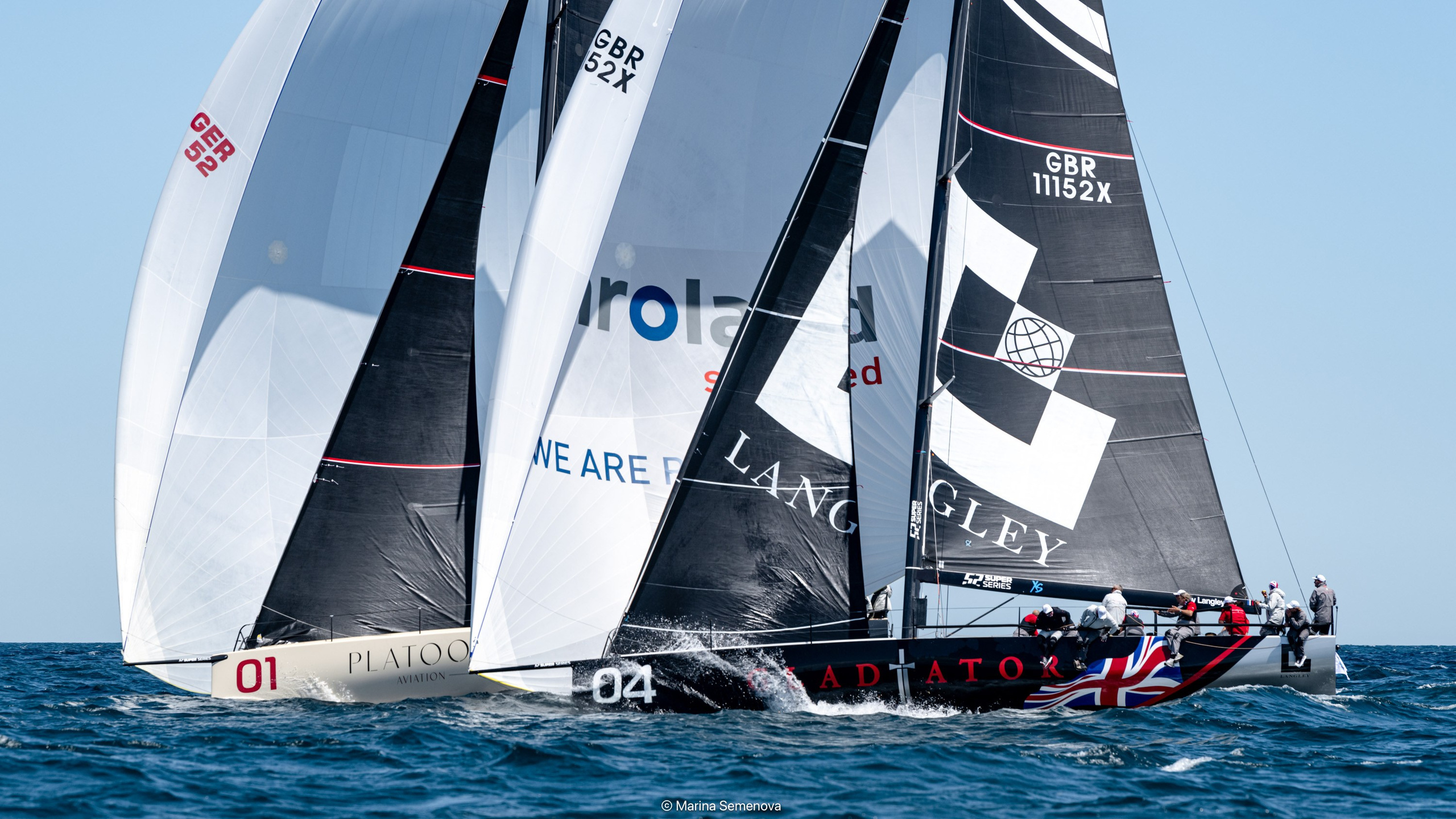 The lates shoot. Sailing Photographer Marina Semenova