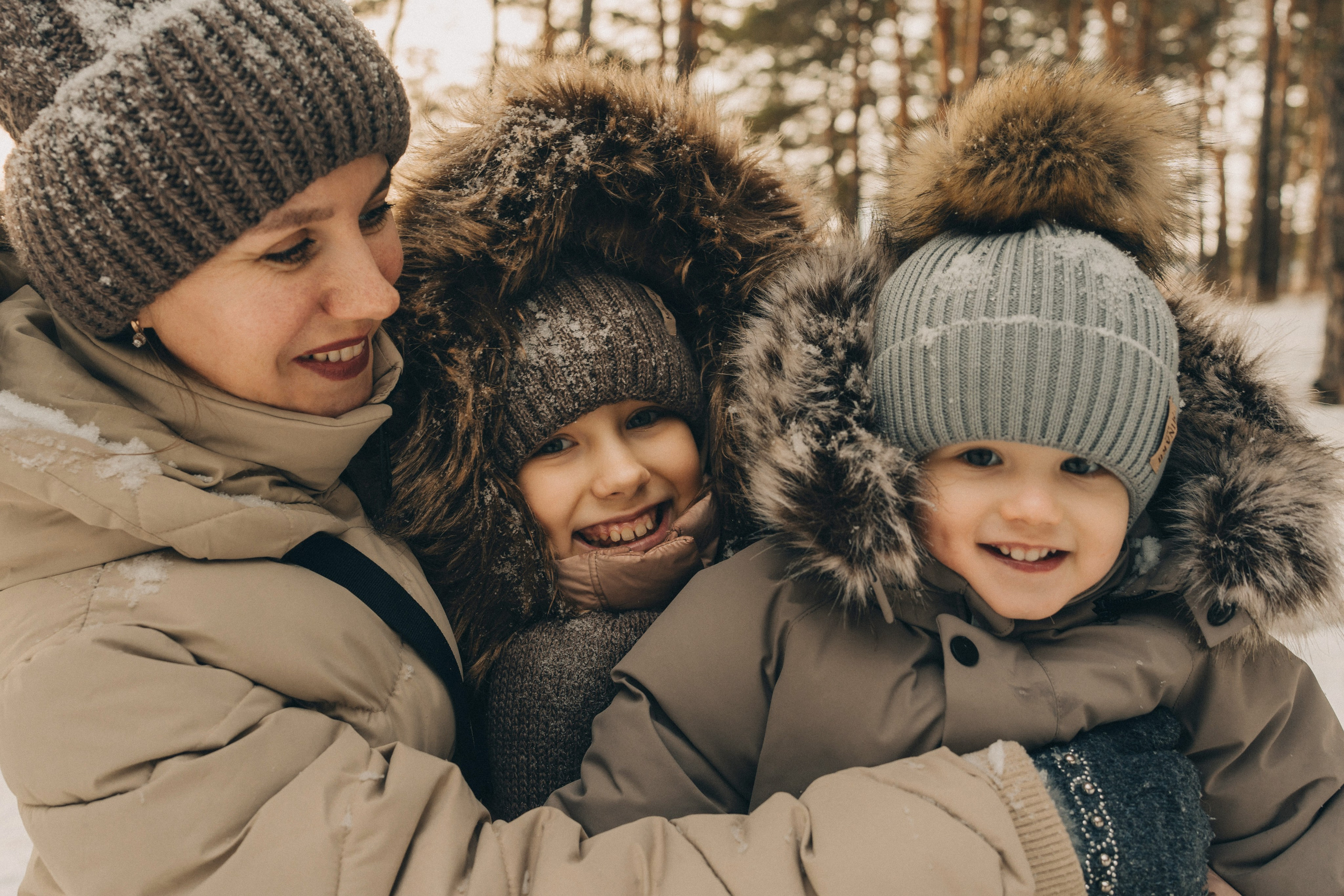 Зима. Креативный фотограф в городе Тюмень