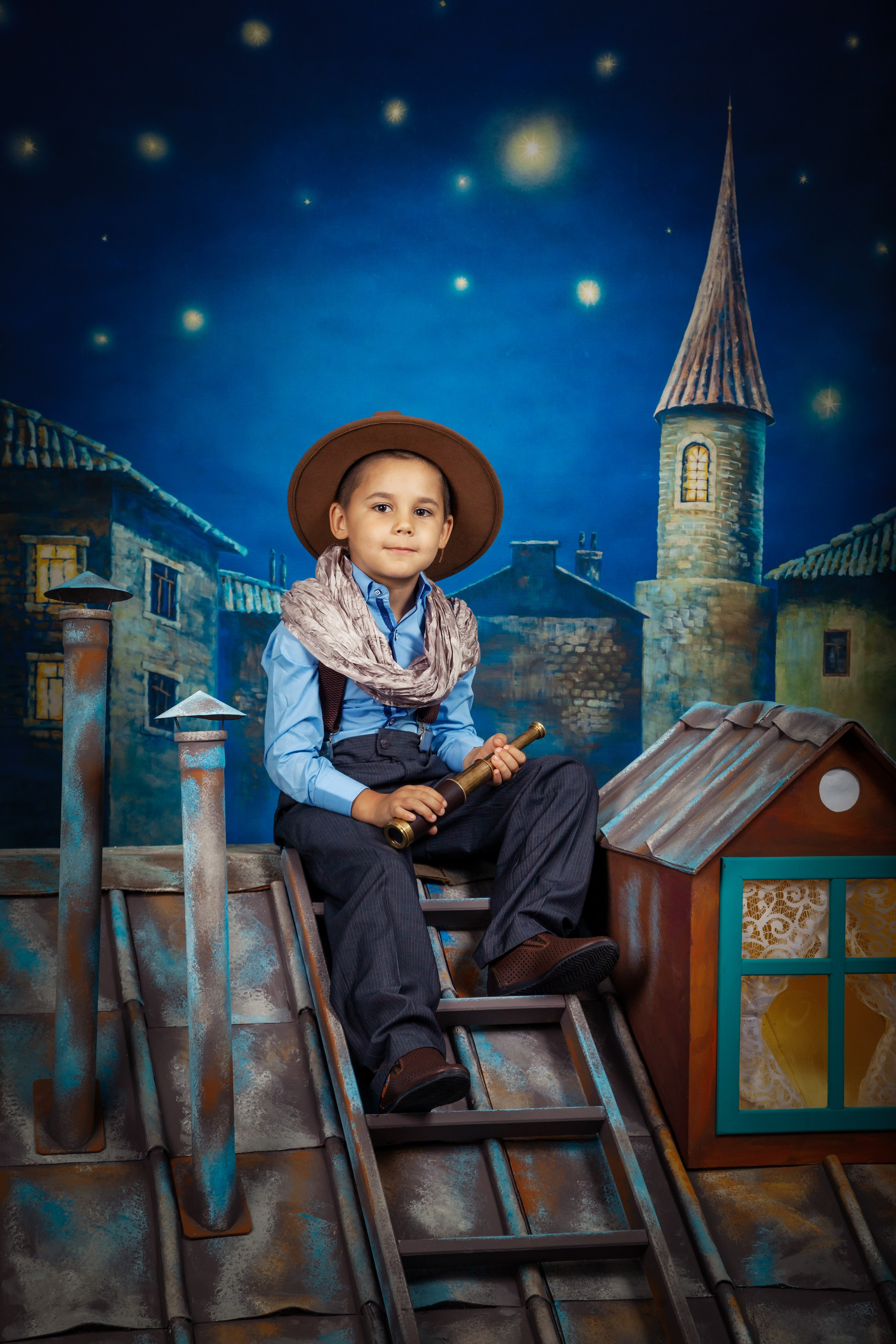 Вечер на крыше. Детские фотосъемки Москва и МО