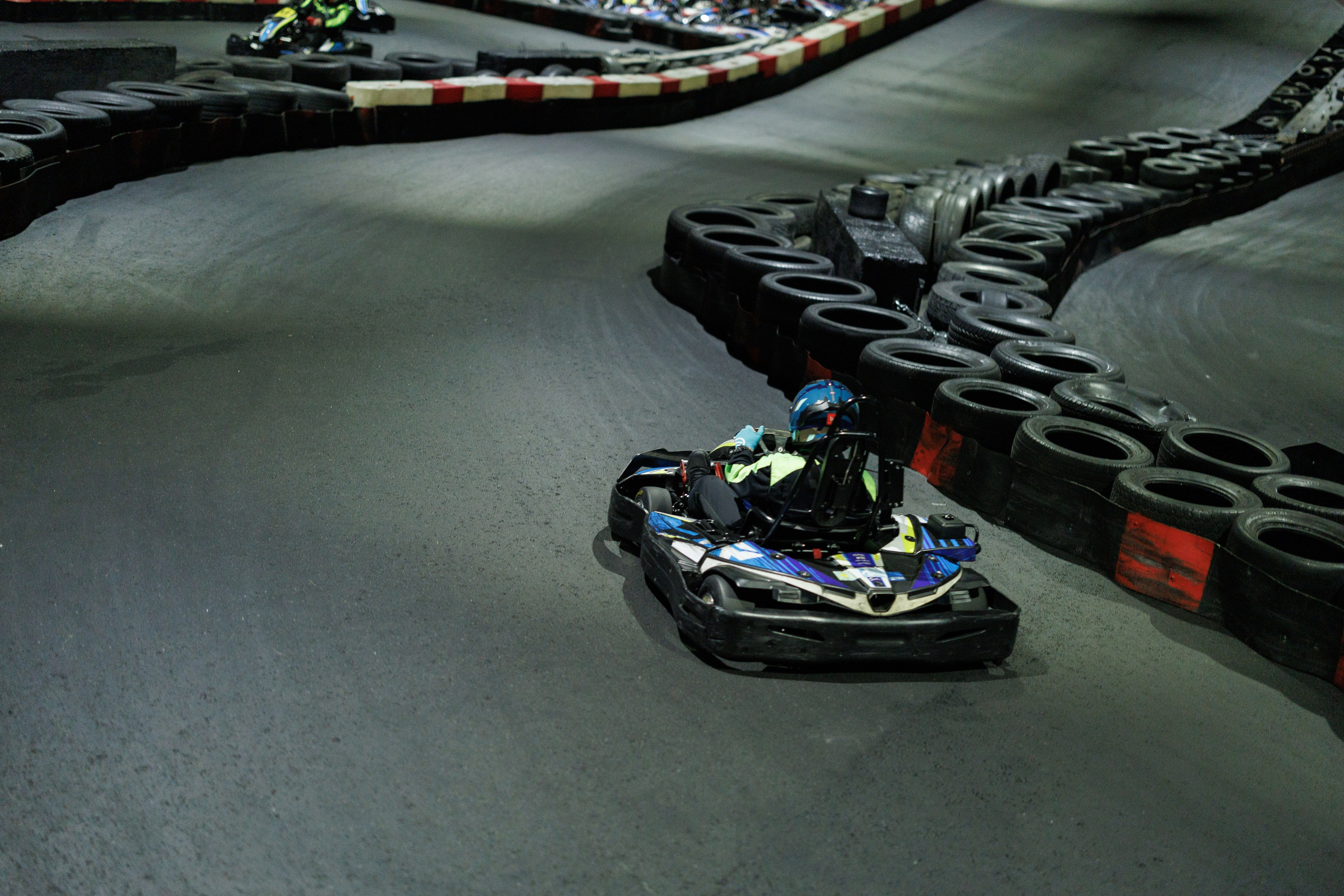 Turba karting hall — корпоративные соревнования. Контент для бизнеса в Екатеринбурге Полдень Медиа