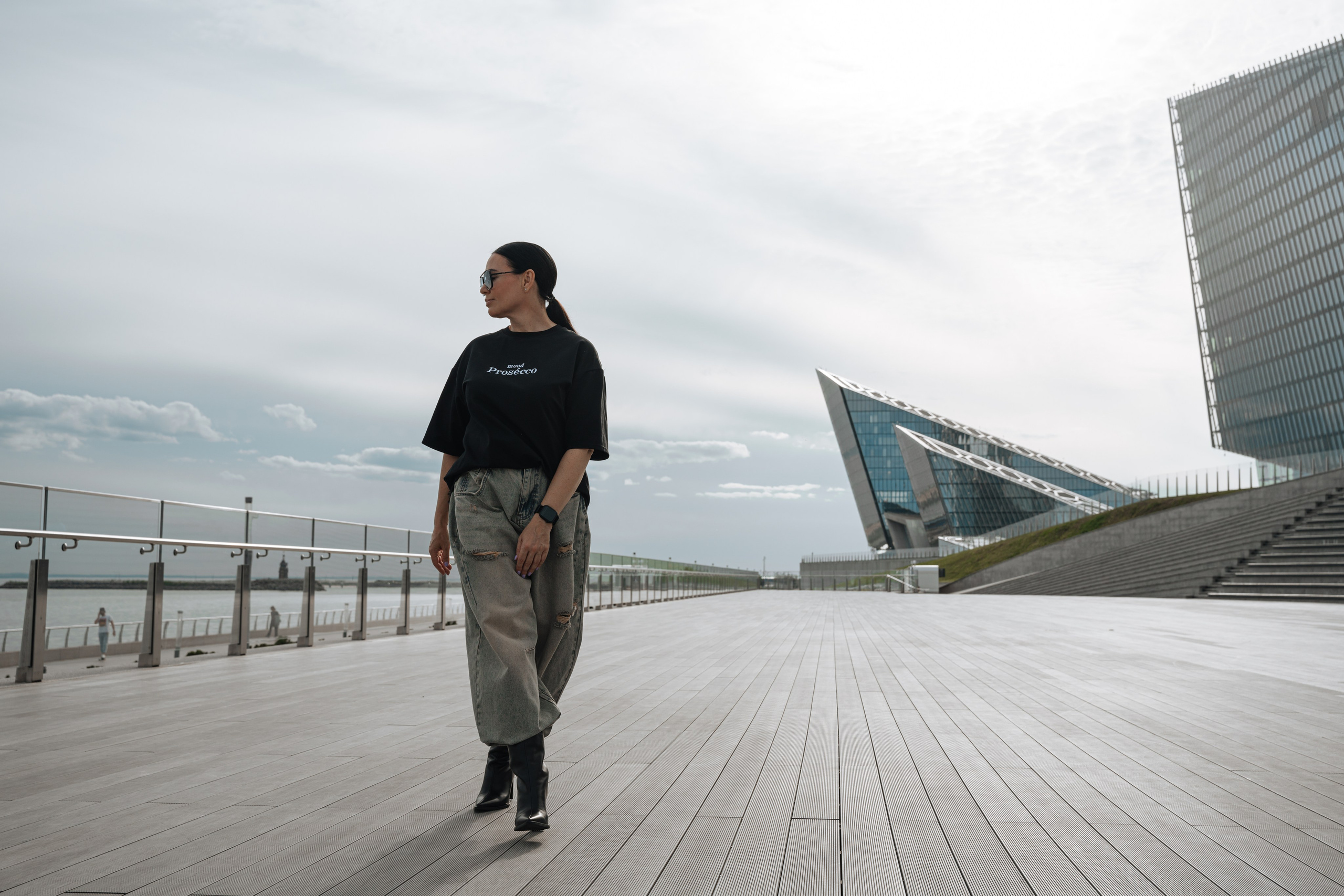 Елена. Лахта центр. Портретный фотограф в Санкт-Петербурге Дмитриева Наталия