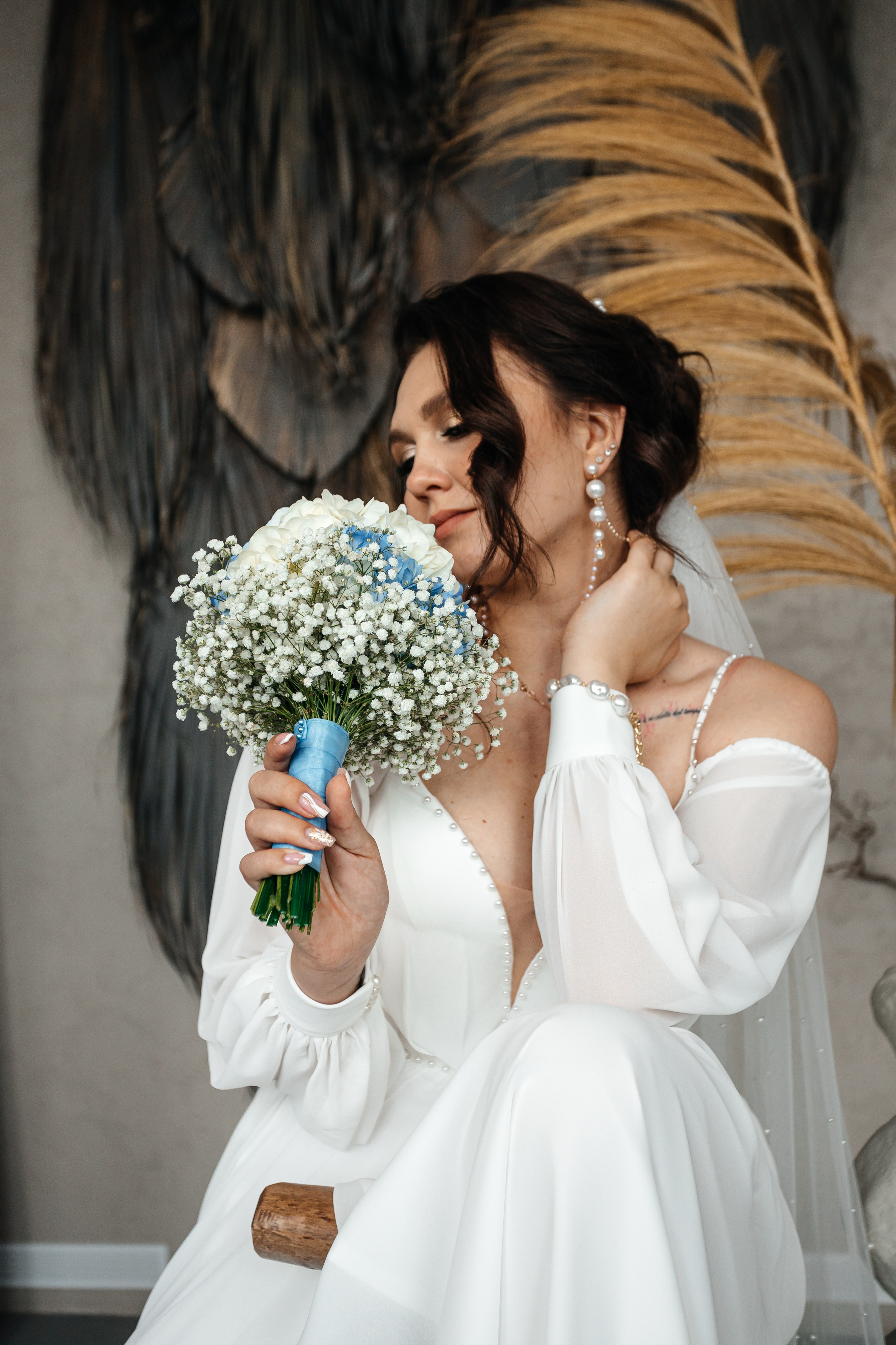 Свадебная фотосъёмка в фотостудии Михаила и Елизаветы. Александр Оношкин. Свадебный фотограф в Екатеринбурге