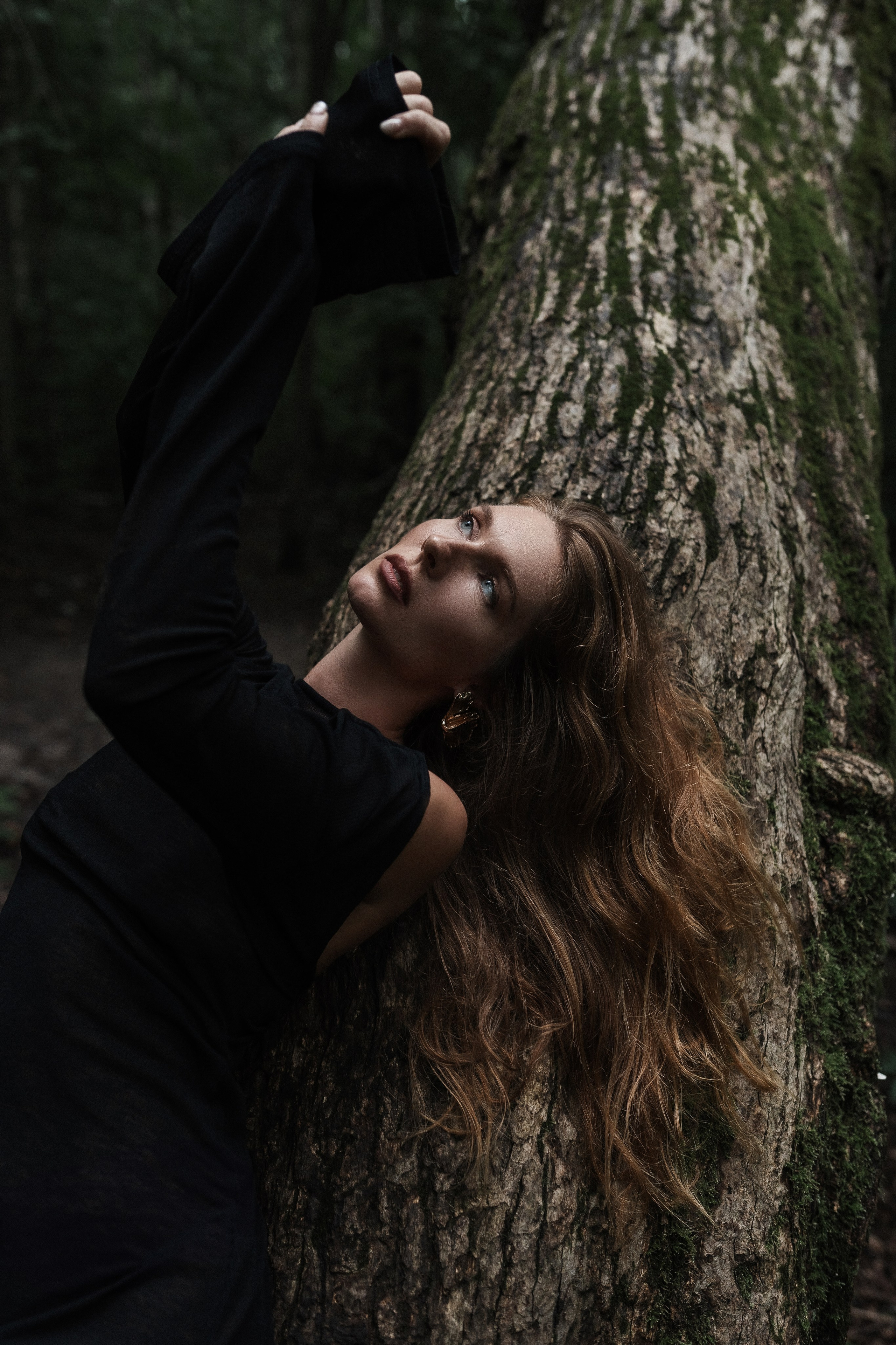 Портретная фотосессия в лесу | Фотограф СПб Дарья Мейкер. Дарья Мейкер • Фотограф в Санкт-Петербурге