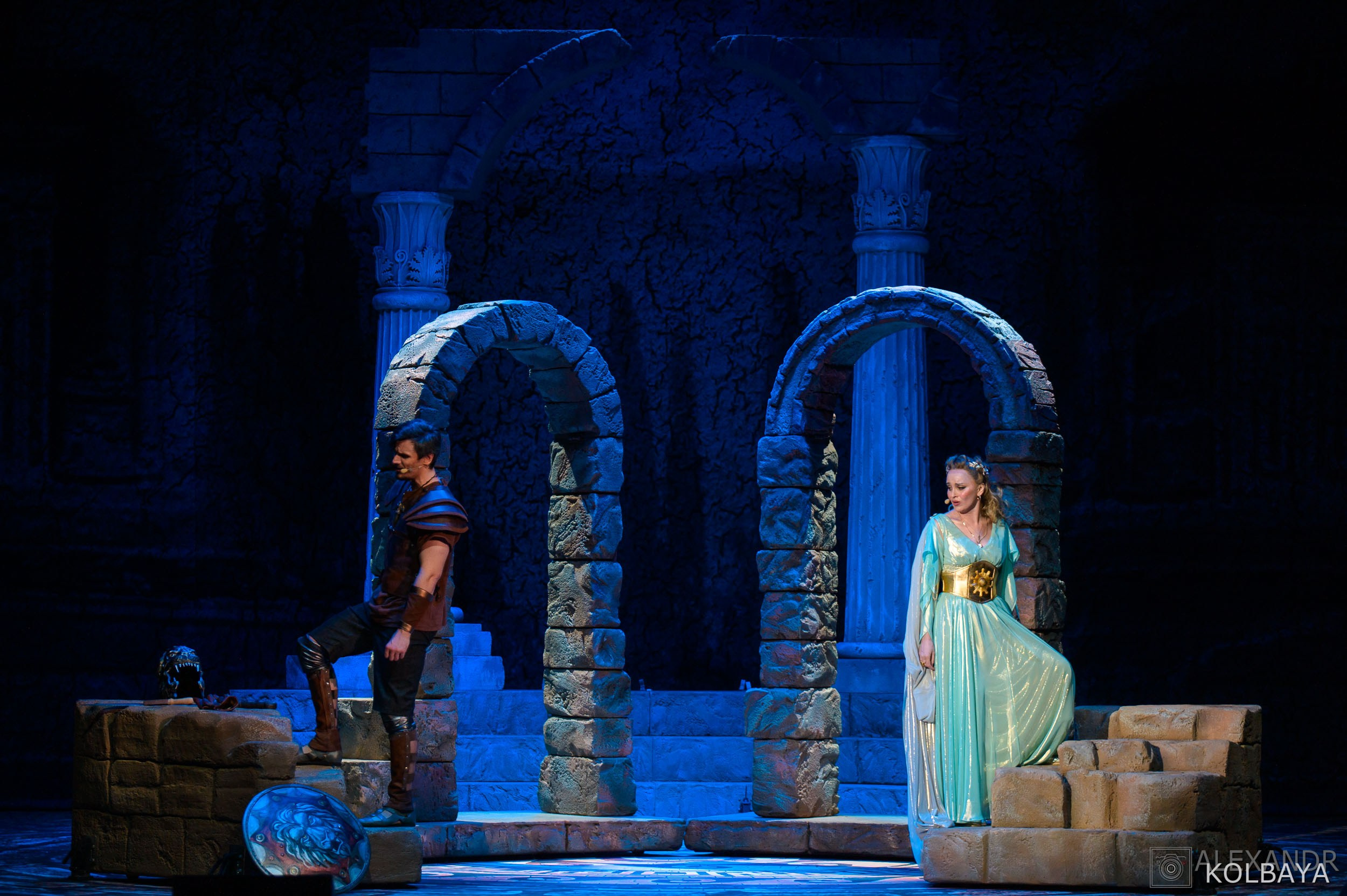 Фоторепортаж со спектакля Гладиатор в Театре Терезы Дуровой. Концертный и театральный репортажный фотограф в Москве Александр Колбая