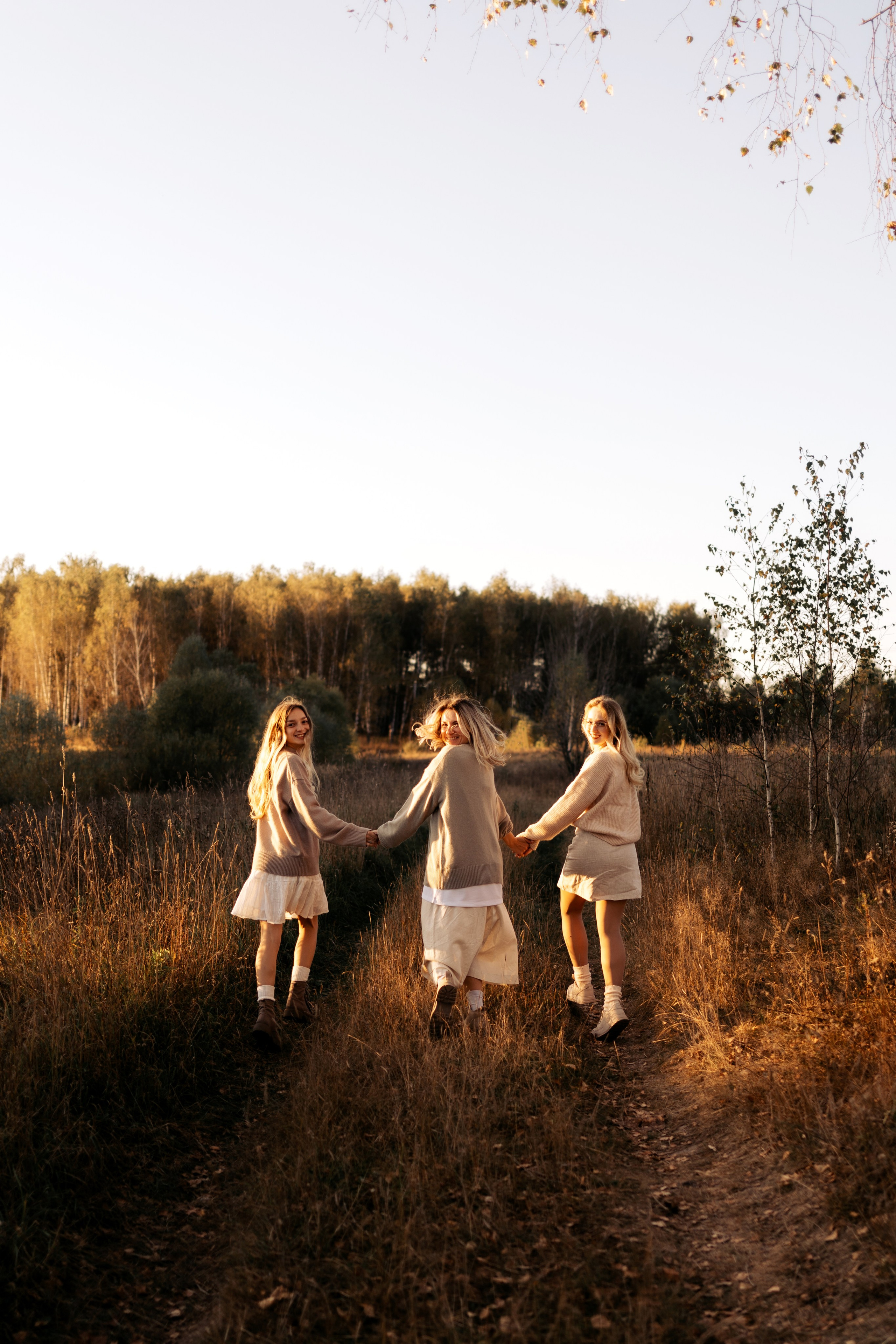 Семейная фотосессия на качелях. Семейный фотограф в Москве и в Домодедово Екатерина Патракова