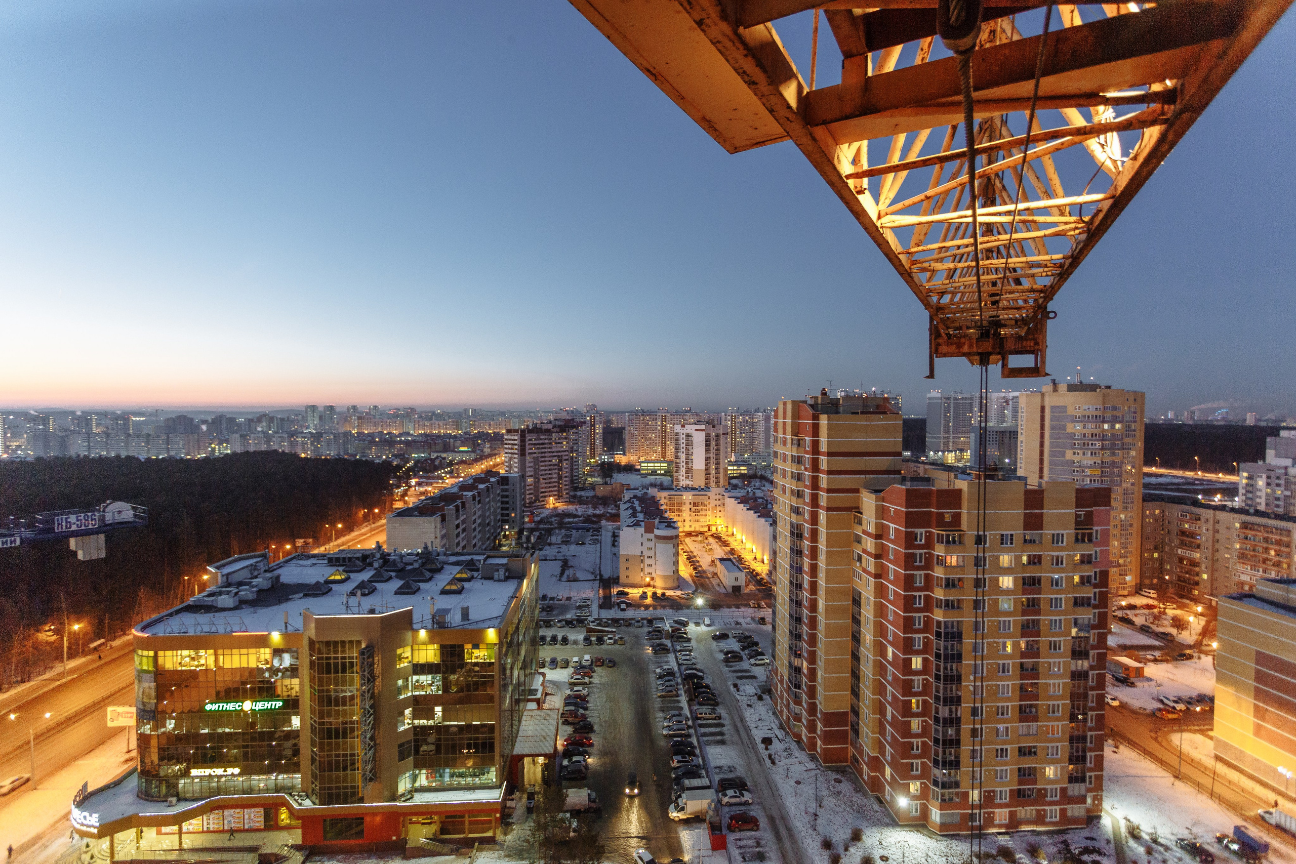 Строительство. Фотограф Алексей Зарецкий