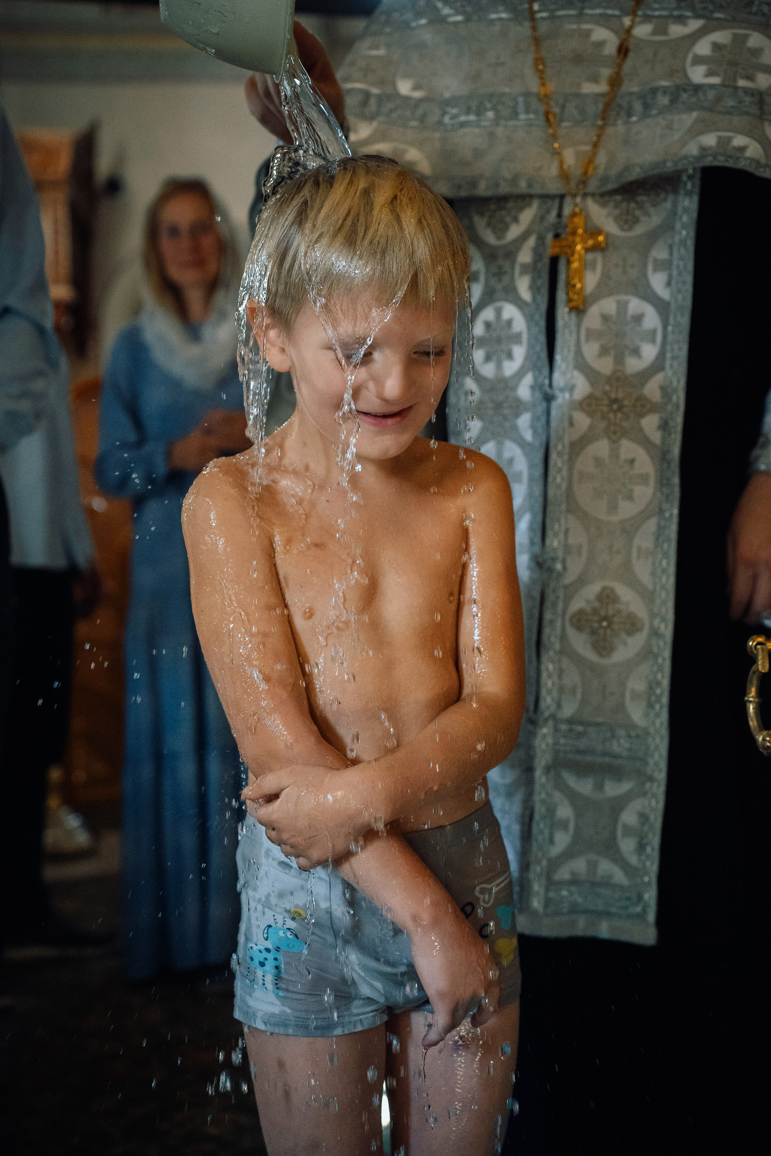 Крещение Марка. Фотограф Казакова Анастасия