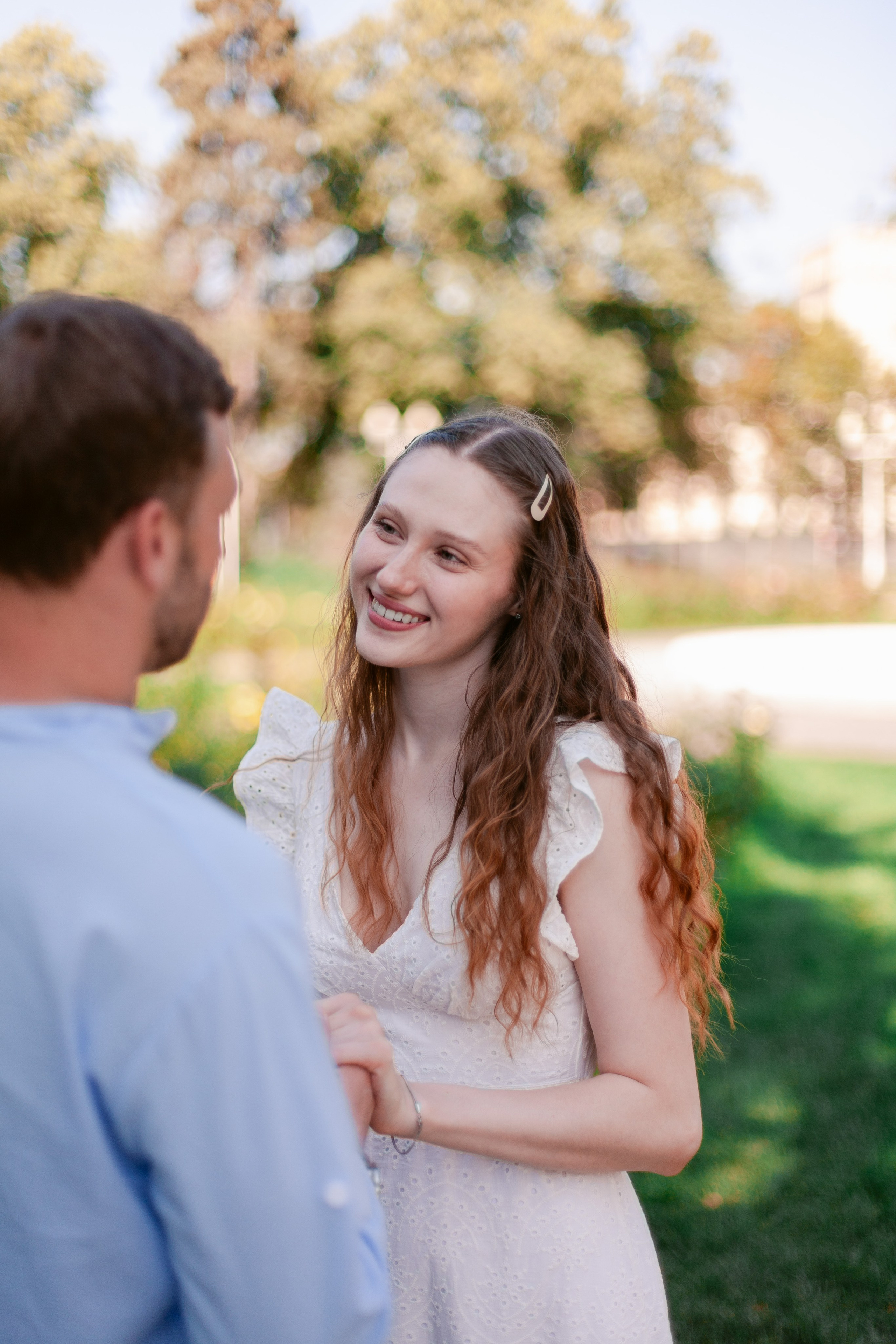 Прогулка лавстори предсвадебная в Парке Горького