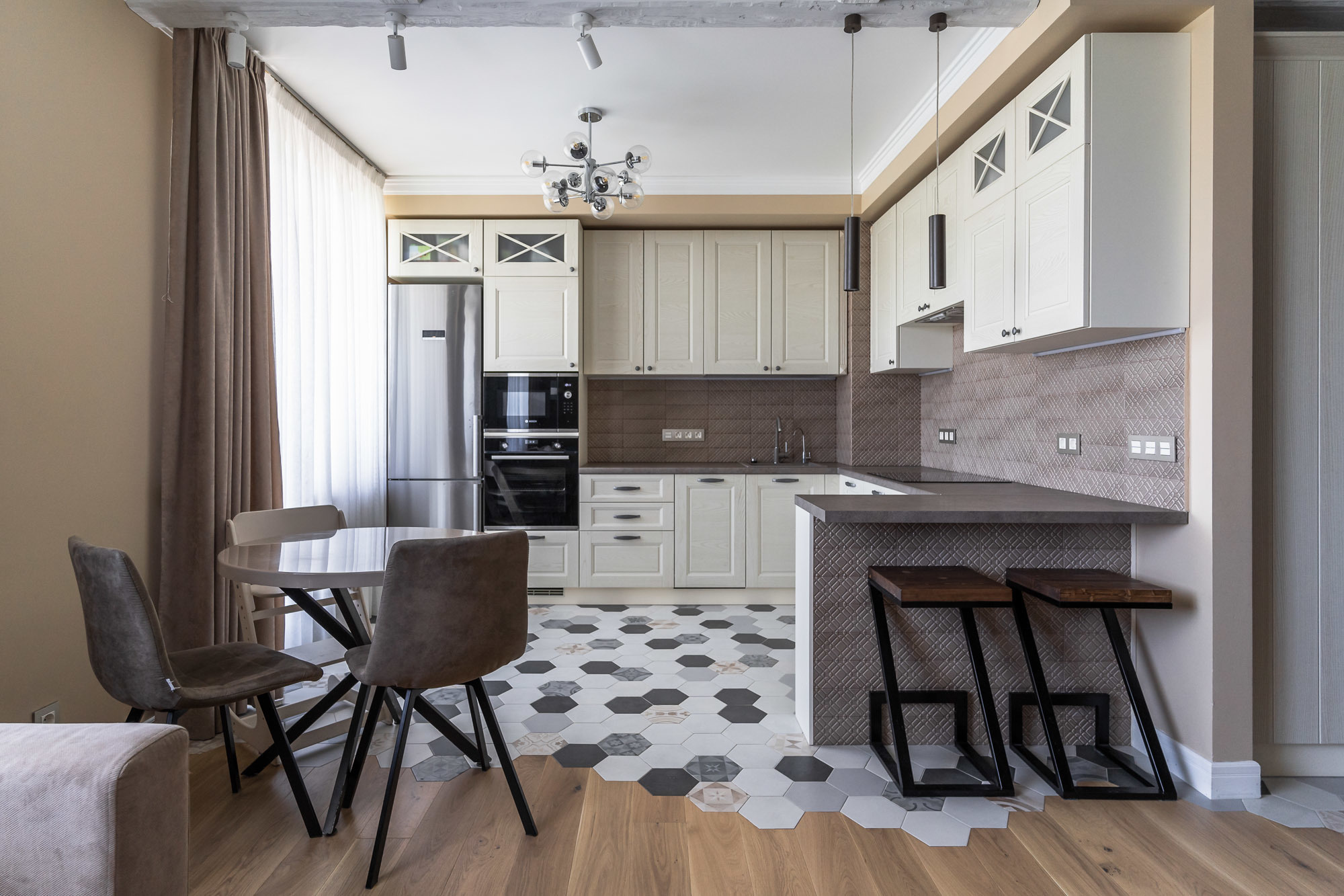 Kitchen for design studio “Neva”. Svyatoslav Bunkov | photographer